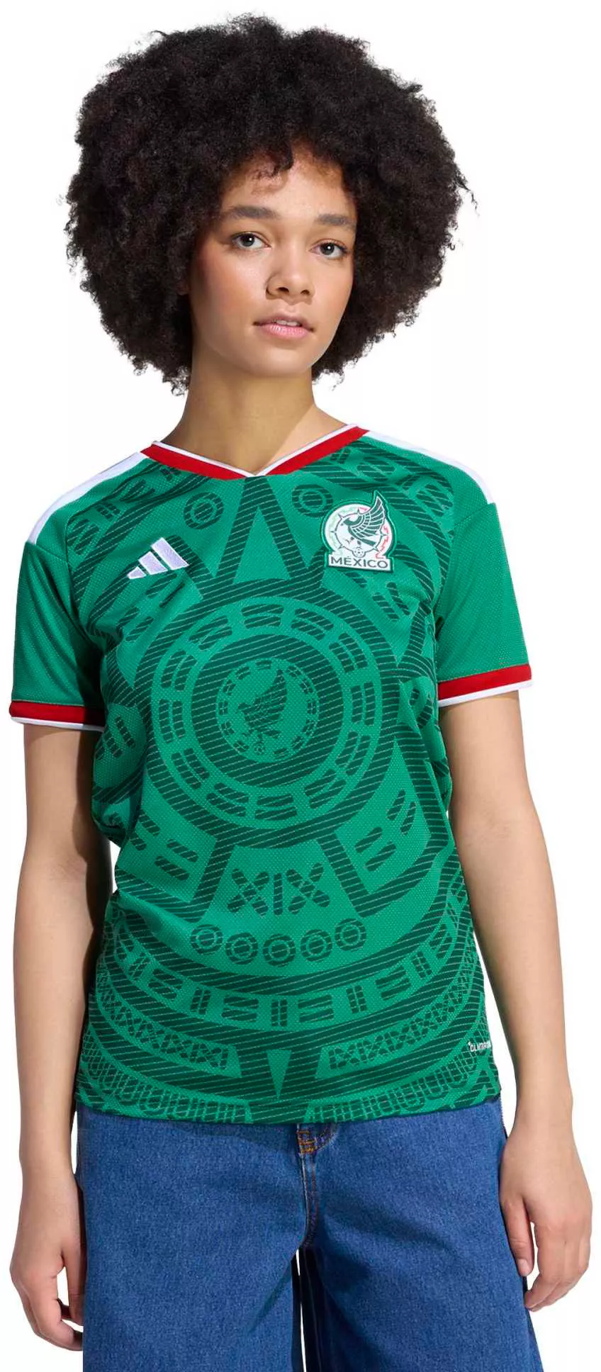 adidas Women's Mexico 2026 Home Replica Jersey