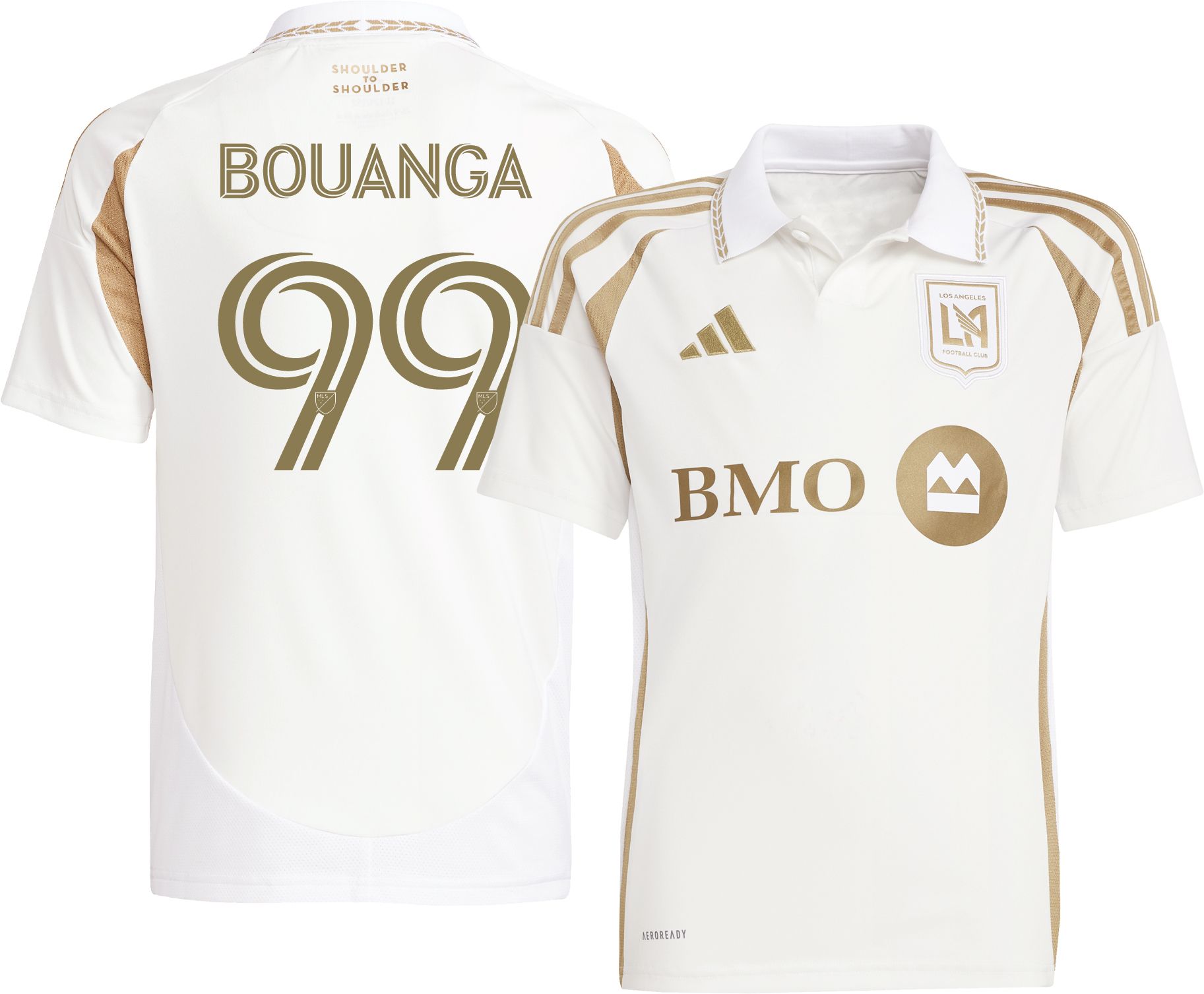 adidas Youth Los Angeles FC Denis Bouanga #99 2025 Secondary