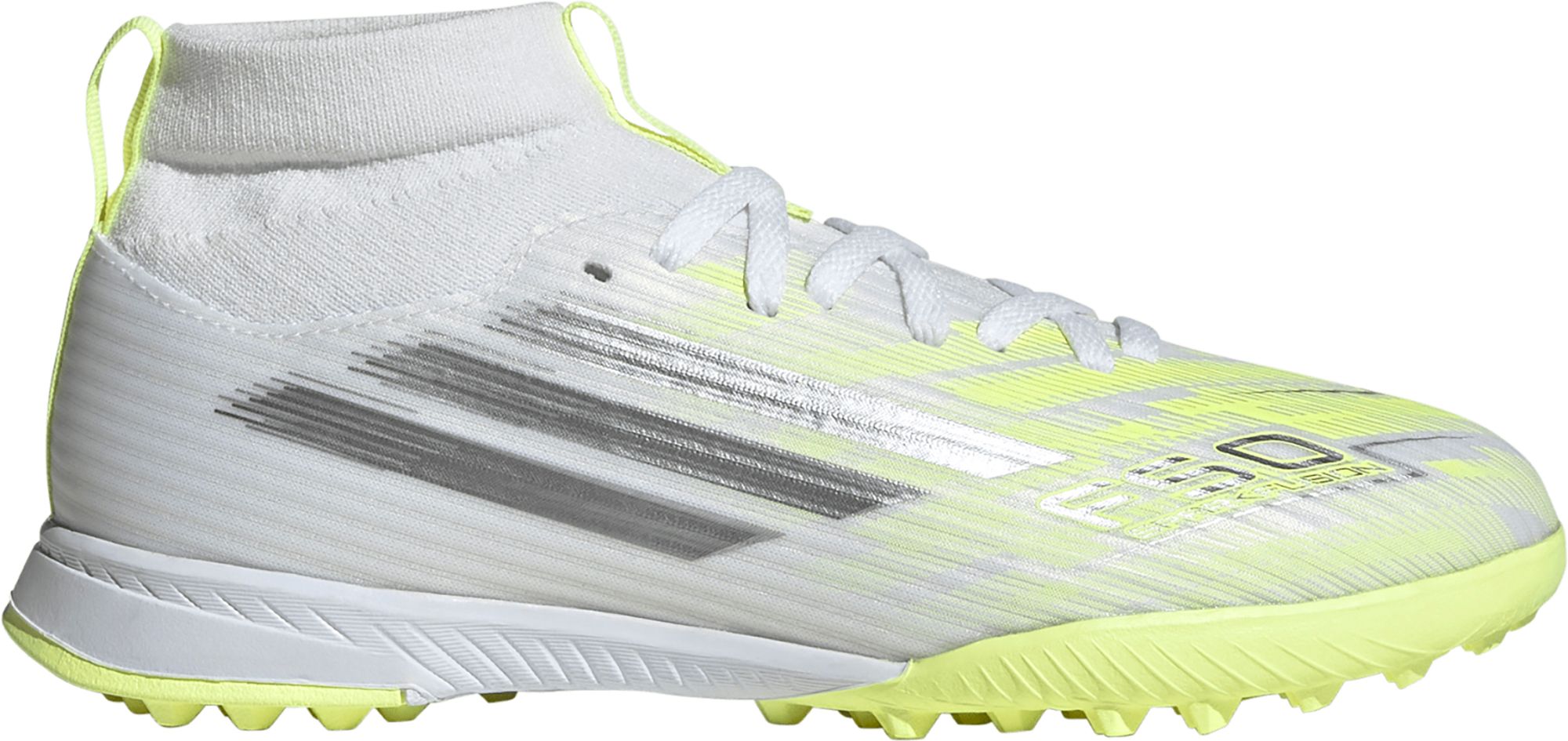 adidas Kids' F50 Sparkfusion League Mid Turf Soccer Cleats