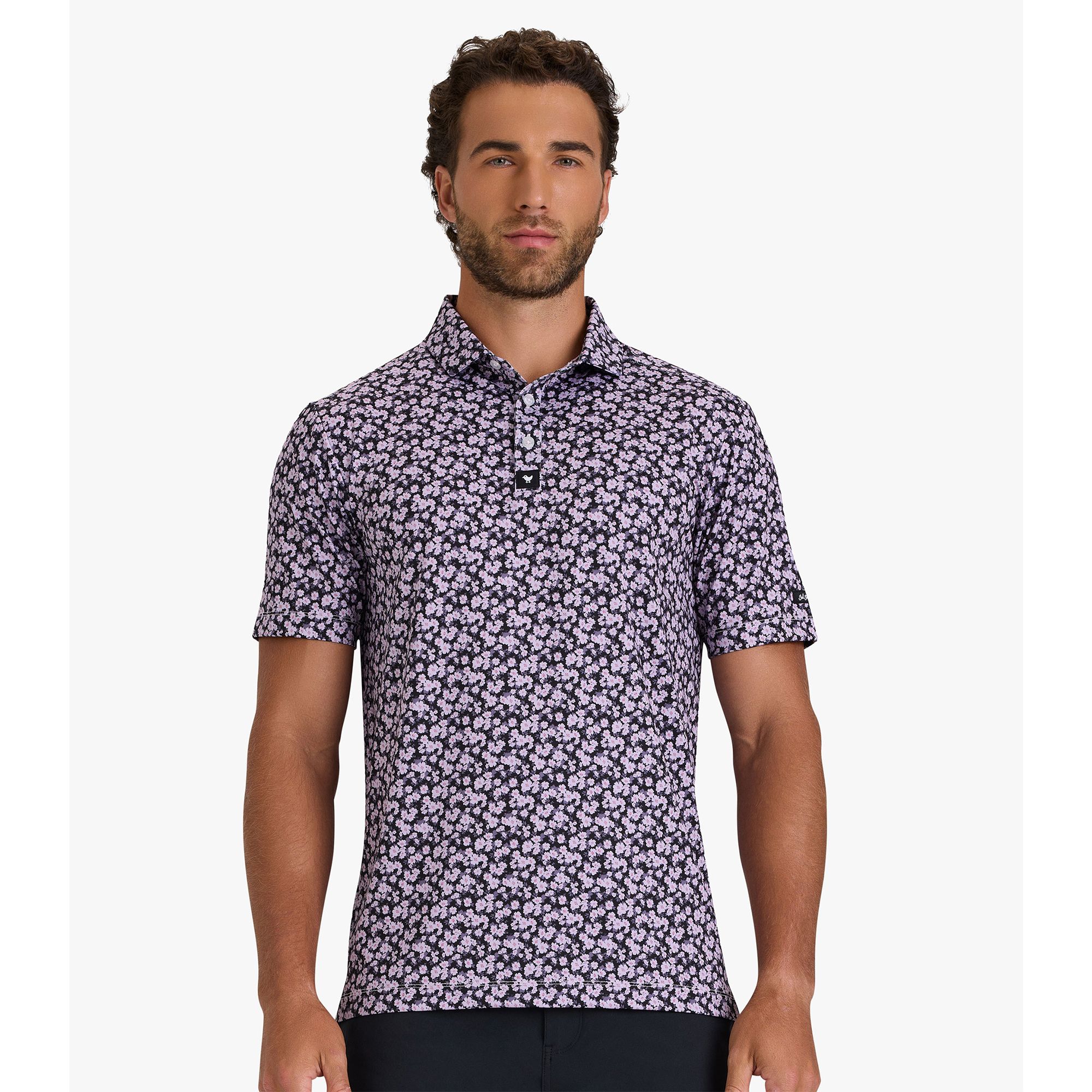 Bad Birdie Men's Garden Gala Core Performance Golf Polo | Golf Galaxy