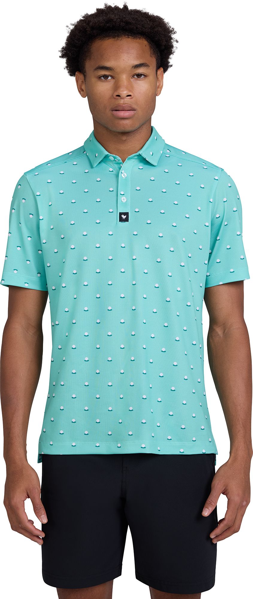 Bad Birdie Men's Aim Point Pique Tech Golf Polo | Golf Galaxy