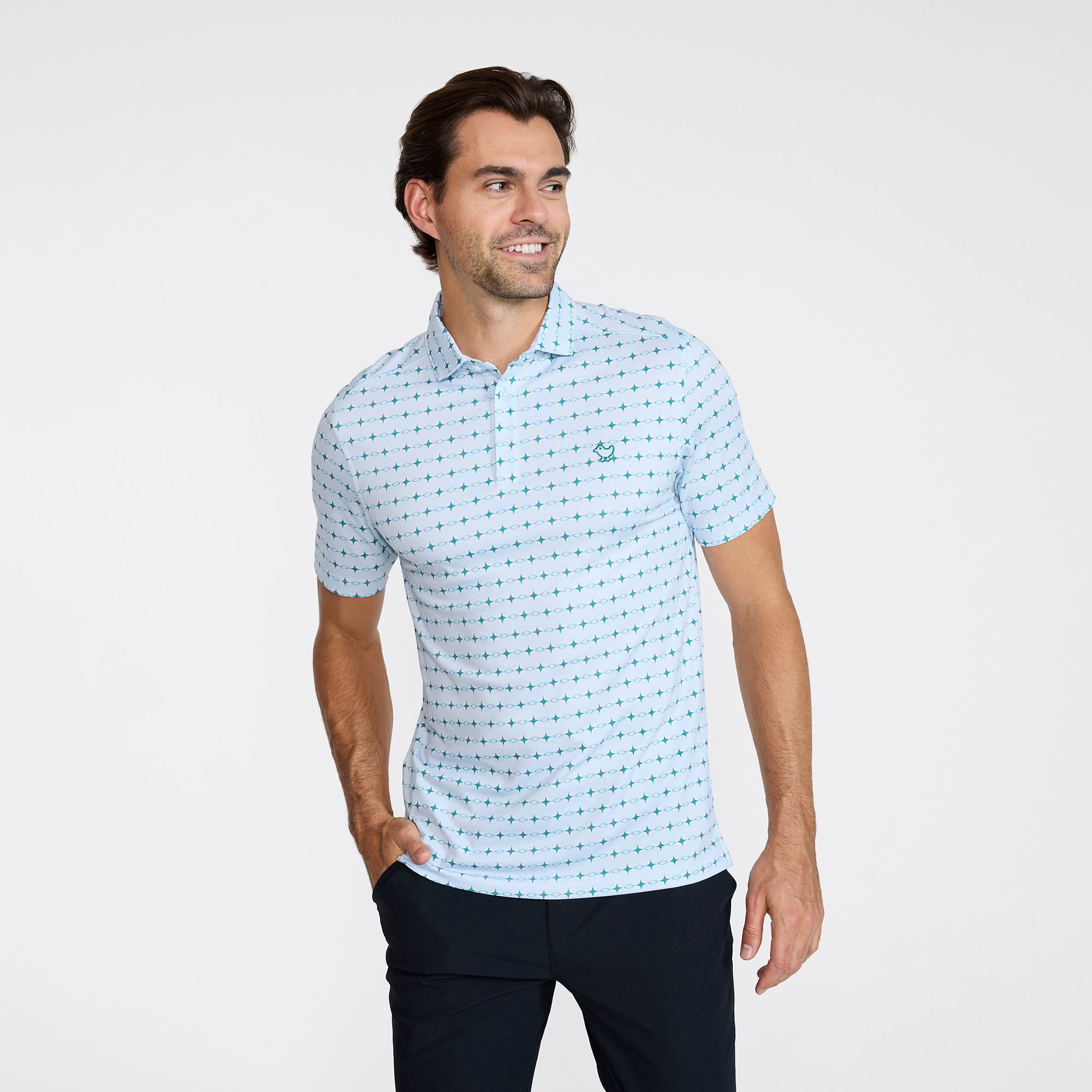 Bad Birdie Men's Evolution Pique Golf Polo | Dick's Sporting Goods