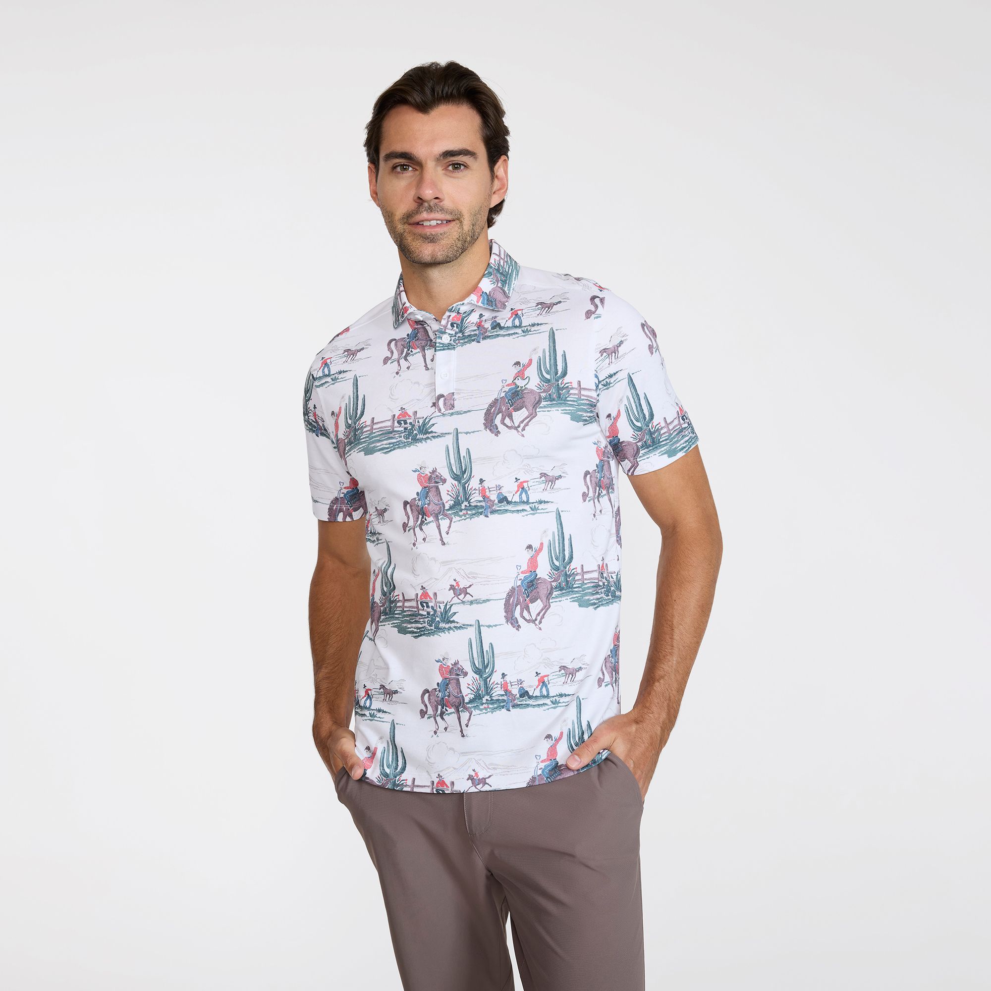 5525 ゴルフィッカーズ　7 3/4 Bad Birdie Men's Evolution Pique Golf Polo | Dick's Sporting Goods