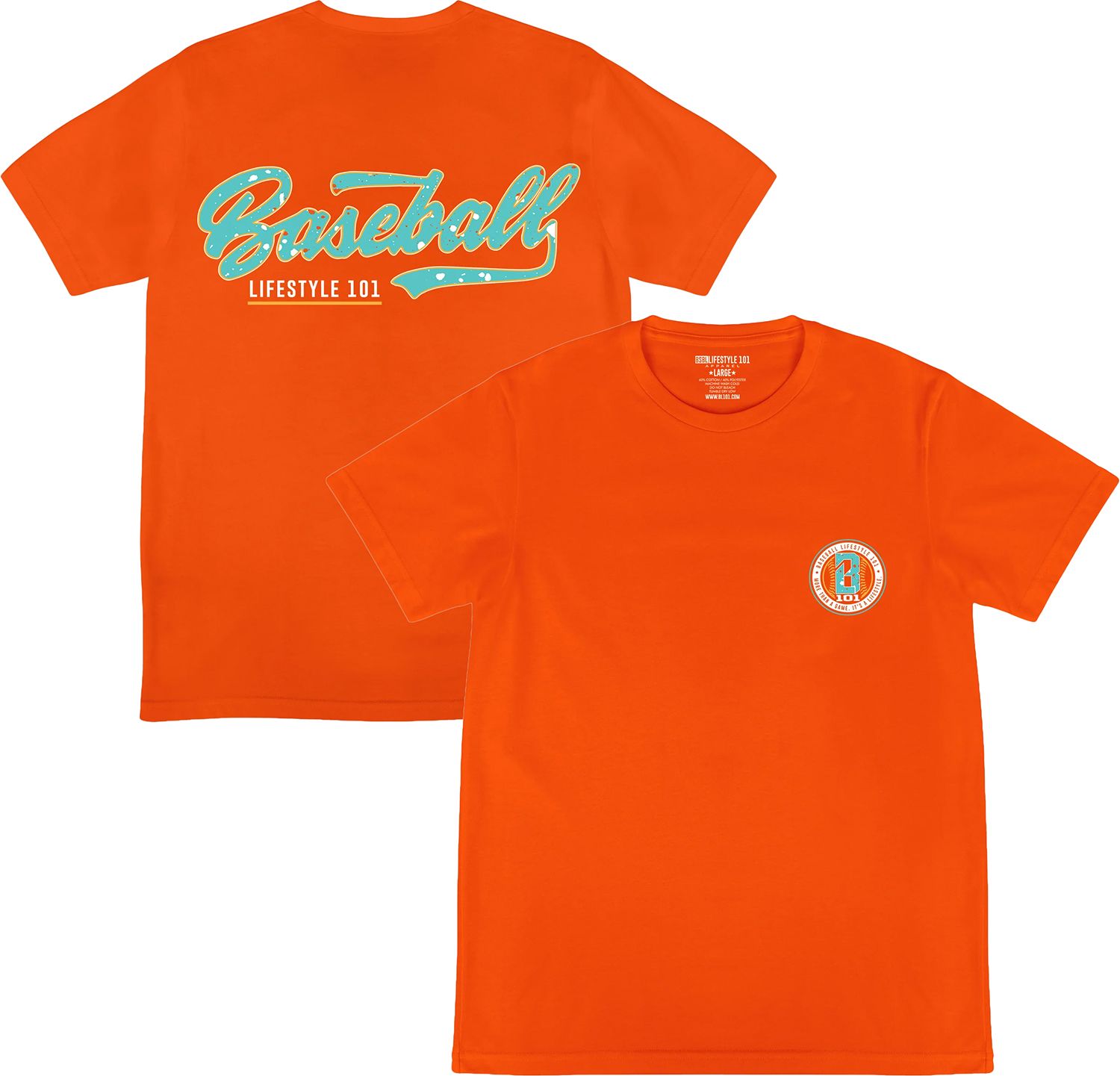 Baseball Lifestyle 101 Men's Splatter Shirt | Dick's Sporting Goods