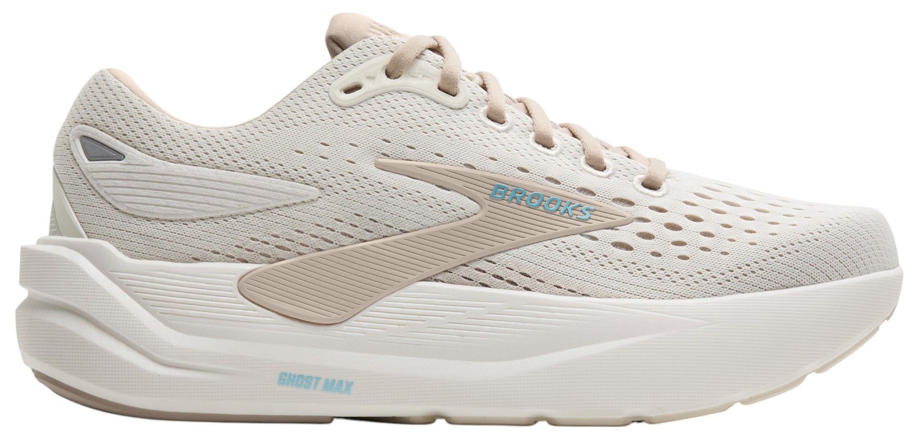 Brooks Men Ghost Max 3 White  Running Shoes Sneakers Size 14 2E Wide MEN main image 2