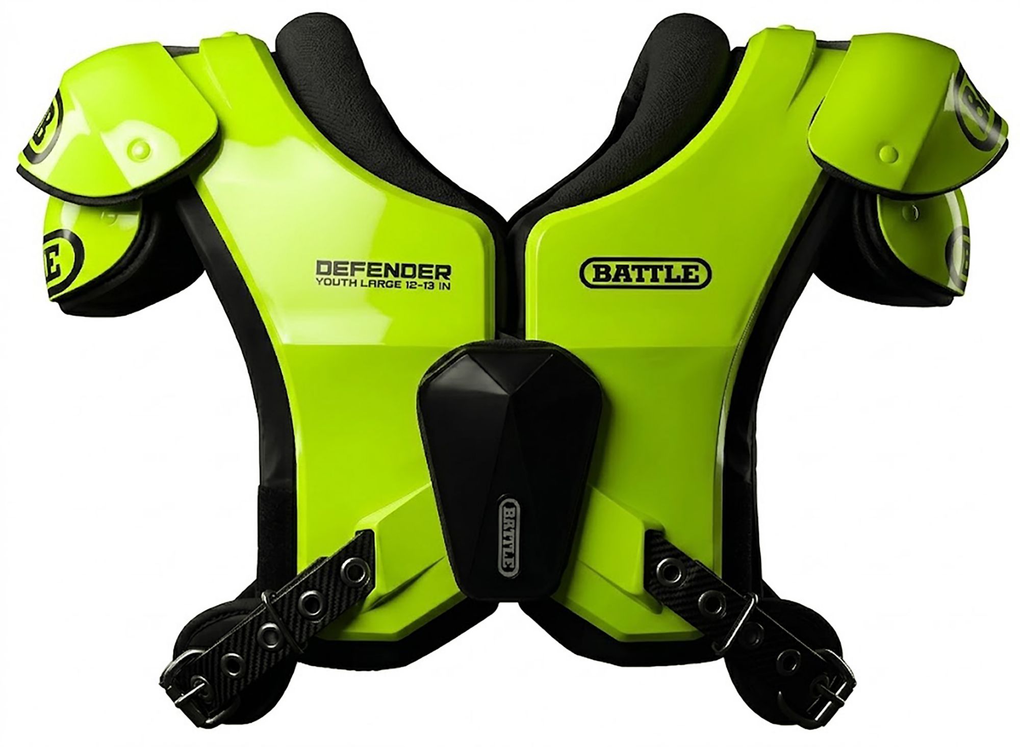 Battle Youth Defender Football Shoulder Pads | Dick's Sporting Goods
