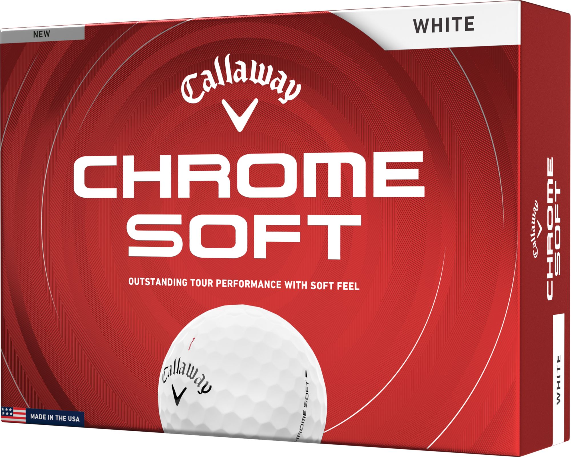 Callaway 2026 Chrome Soft Golf Balls | Dick's Sporting Goods