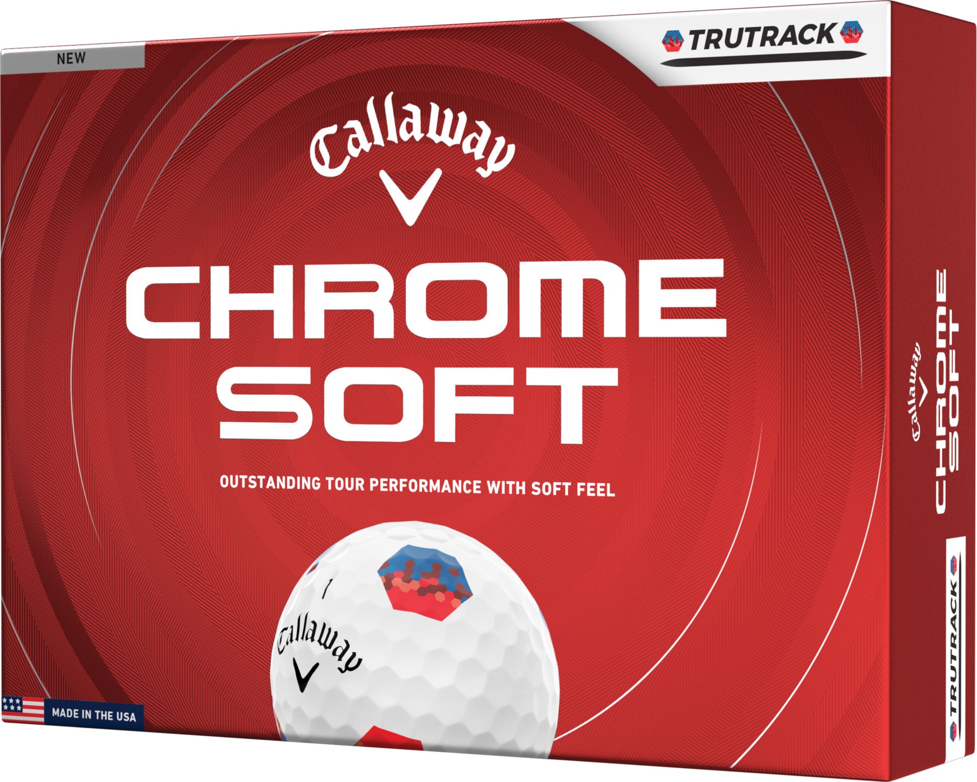 Callaway 2026 Chrome Soft TruTrack Golf Balls | Golf Galaxy