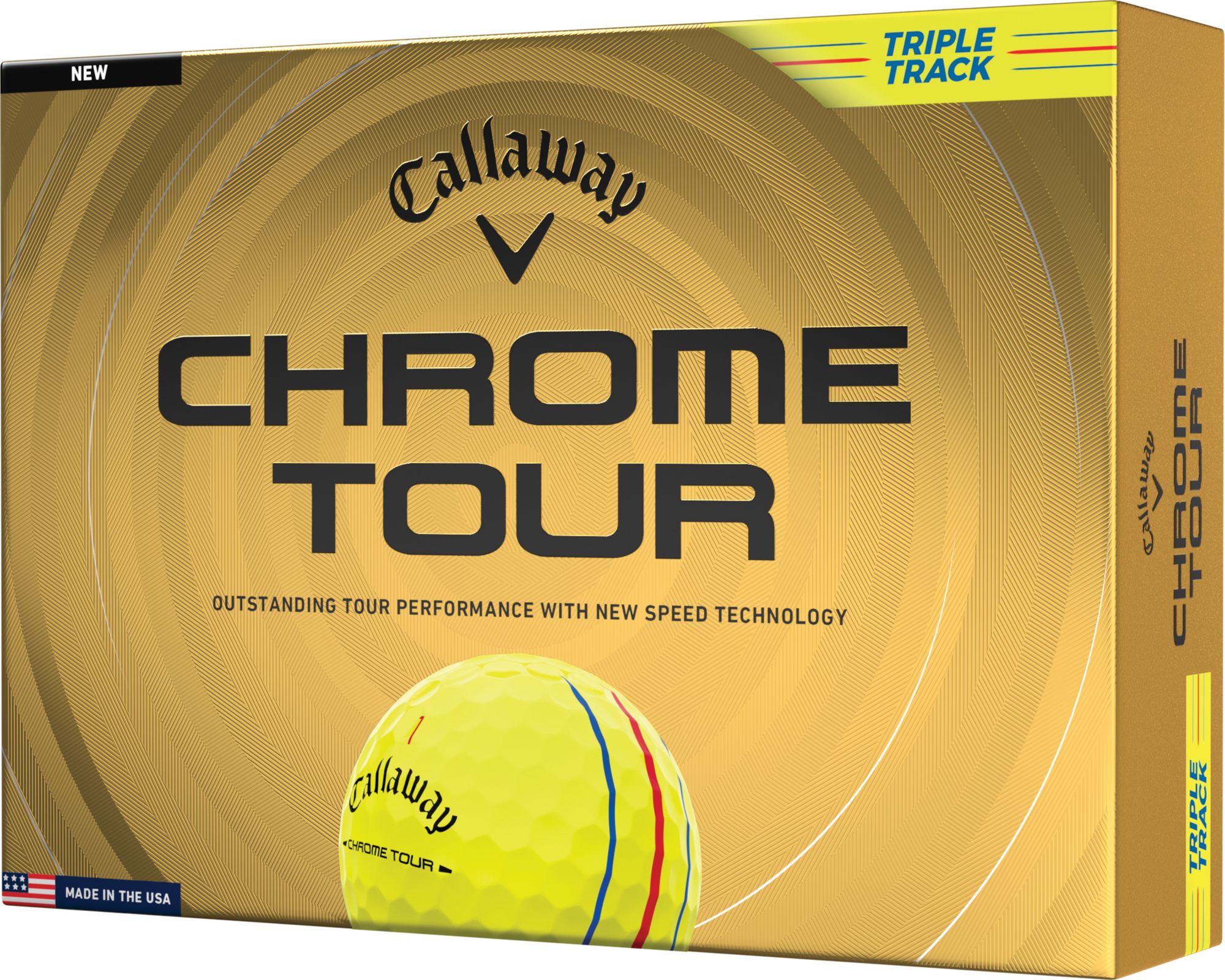 Callaway 2026 Chrome Tour Triple Track Golf Balls | Golf Galaxy