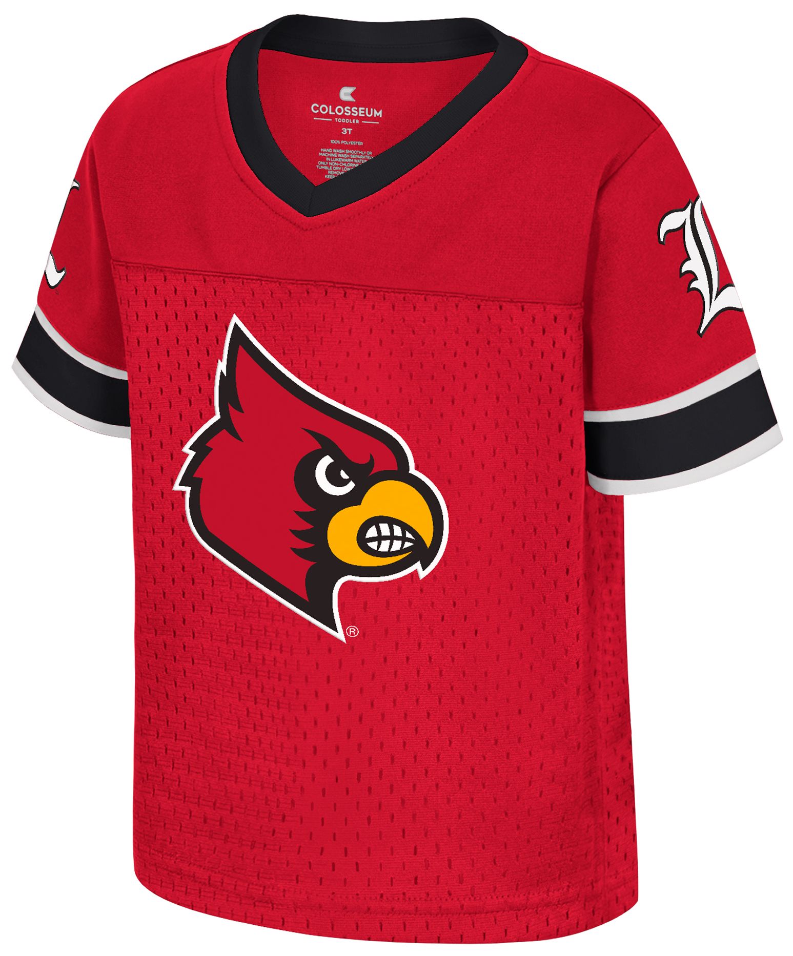 Colosseum Toddler Louisville Cardinals Red 2T Football Jersey