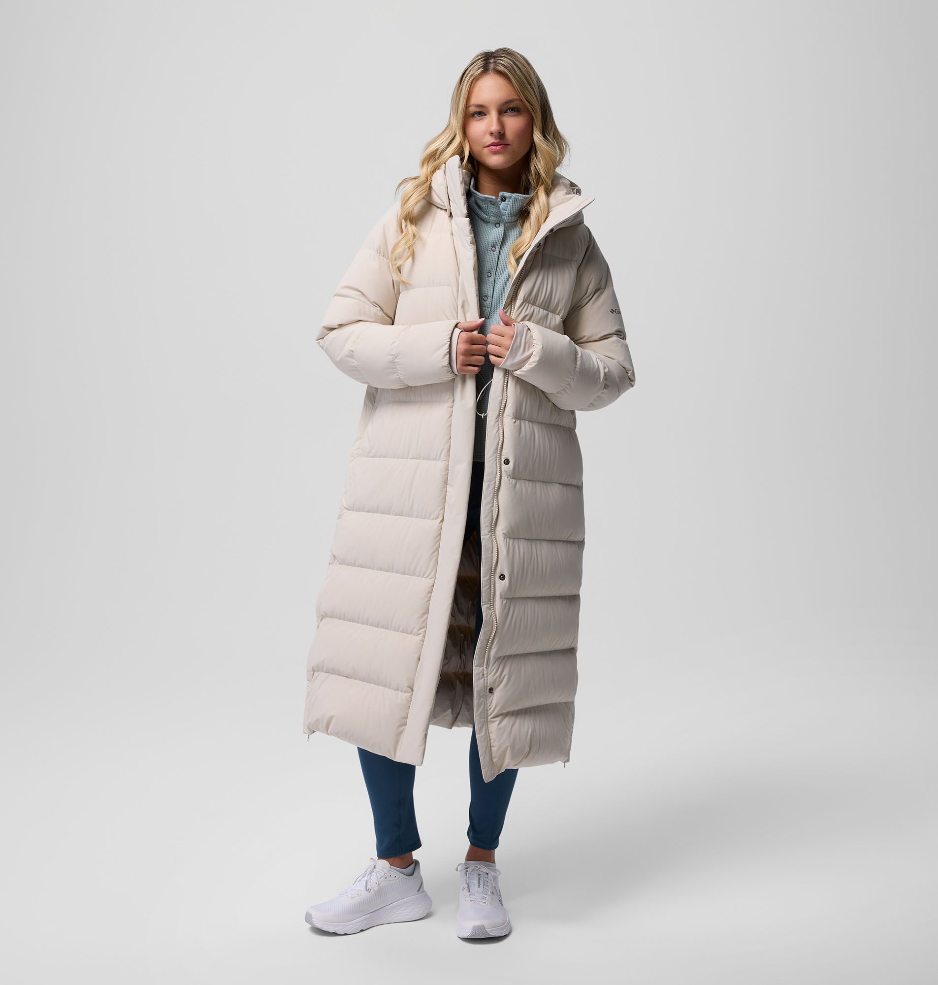 Columbia Women's Amaze Puff Long Hooded Jacket | Dick's Sporting Goods