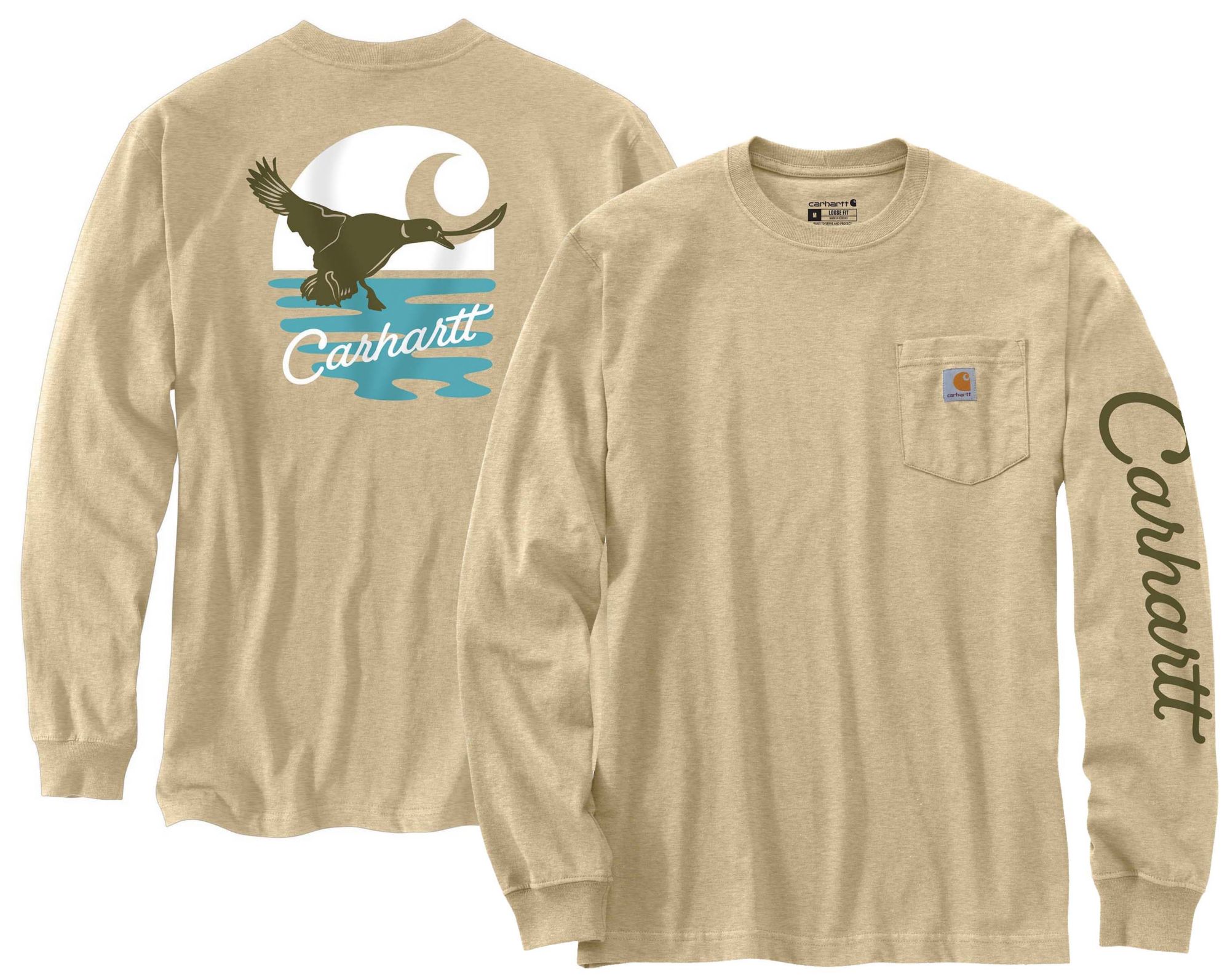 Carhartt Men's Duck Graphic Long Sleeve T-Shirt | Dick's Sporting