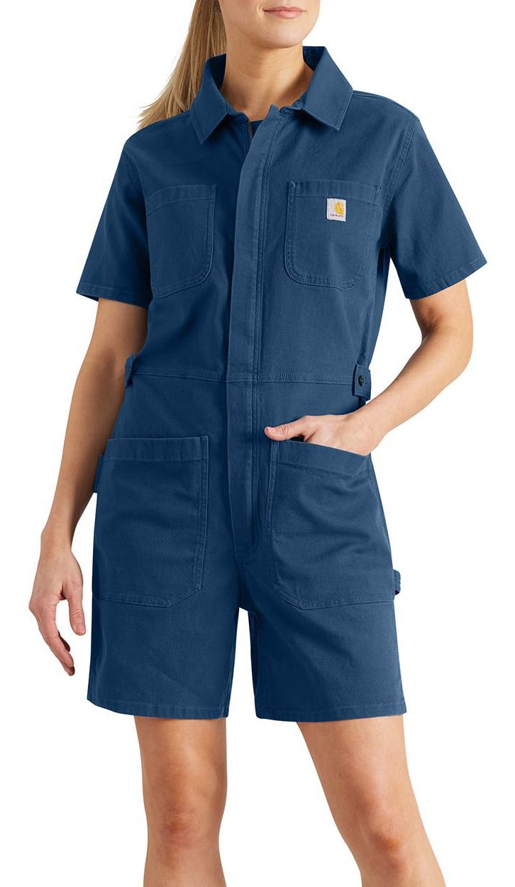 #92 【美品】カーハート　オールインワン　ショート　XS