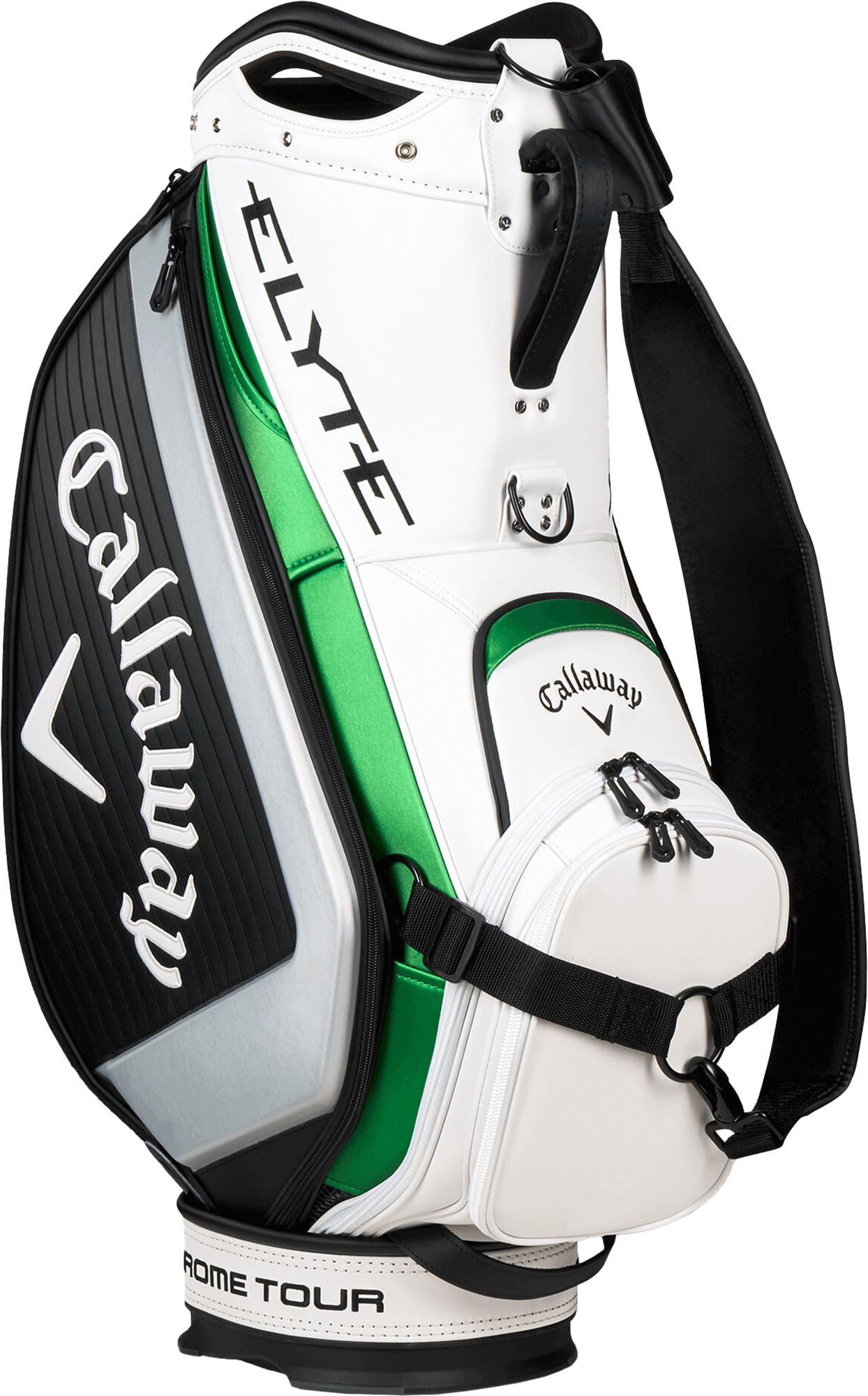 Callaway Elyte キャディバッグ ホワイト・グリーン Callaway 2025 Elyte Staff Bag | Golf Galaxy