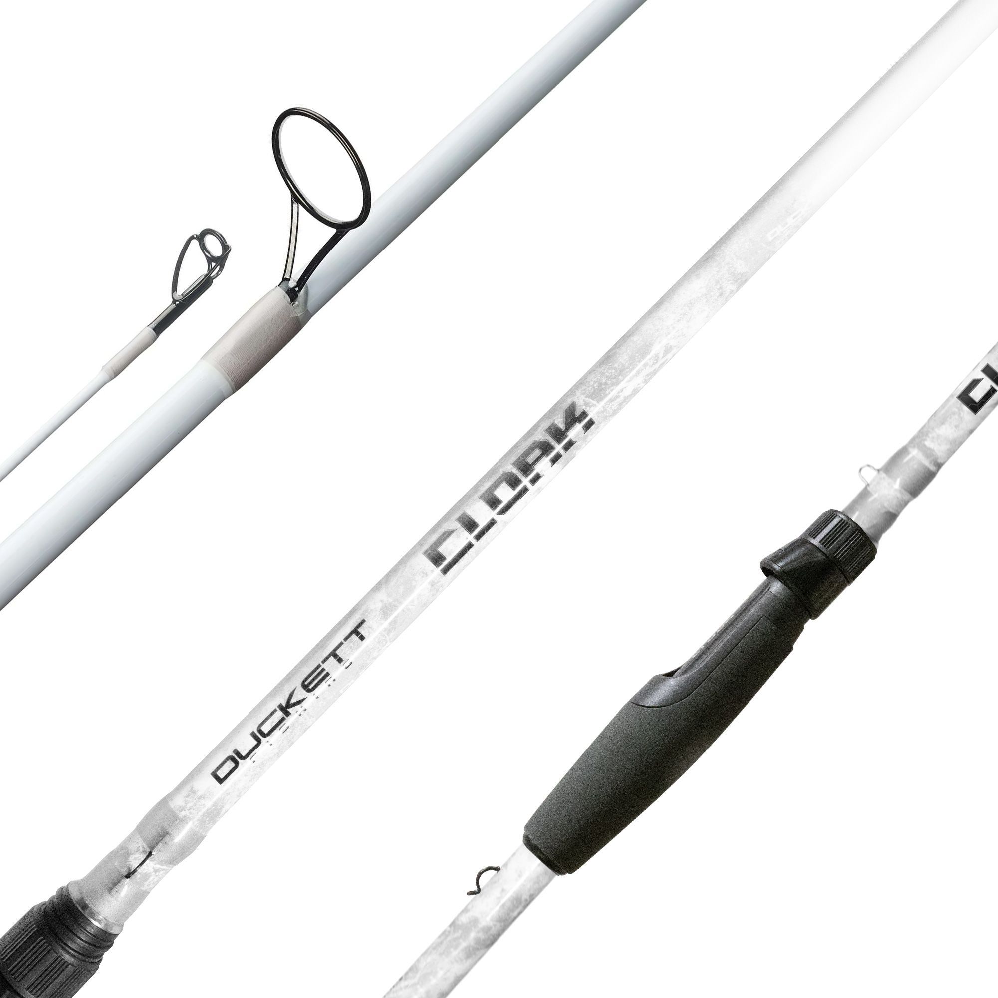 duce fishing pole Inhaler Double Deuce The rod offers 7 guides plus the tip to help you take on fighters. Duckett Cloak Spinning Rod