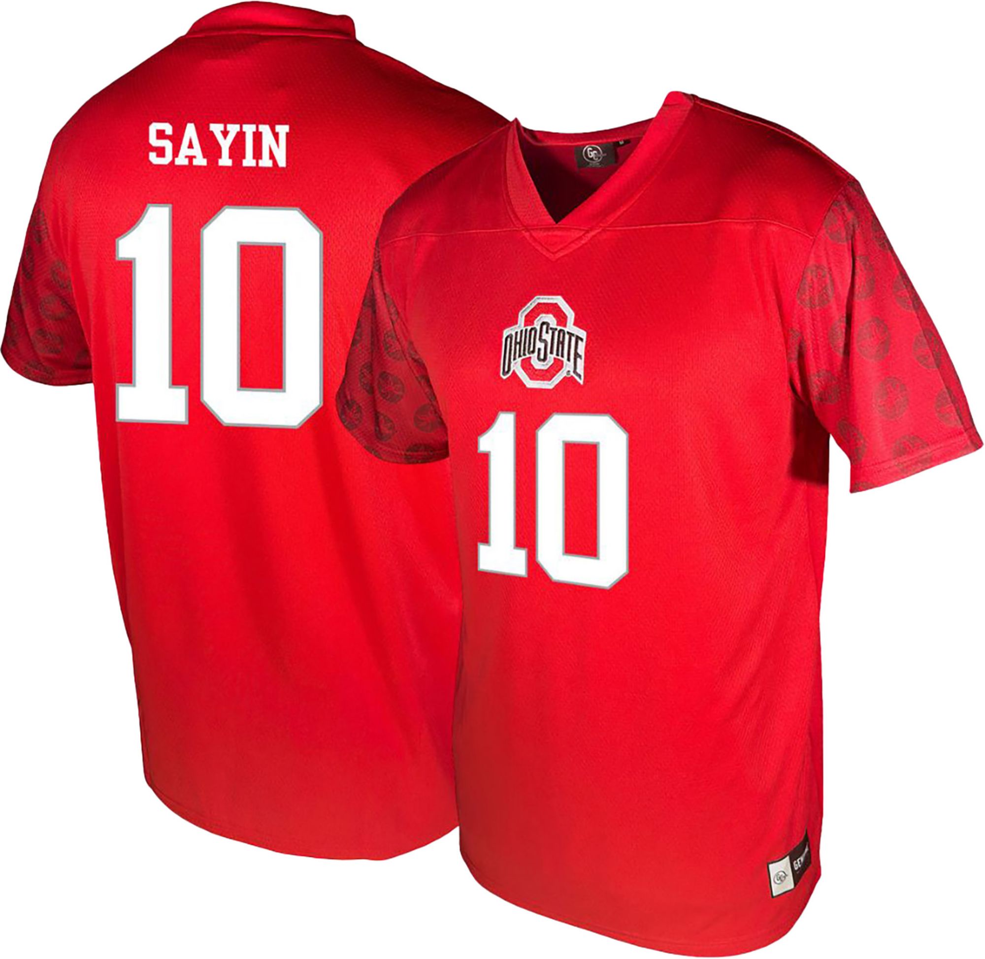 Genuine Collective Men's Ohio State Buckeyes Julian Sayin #10 Red