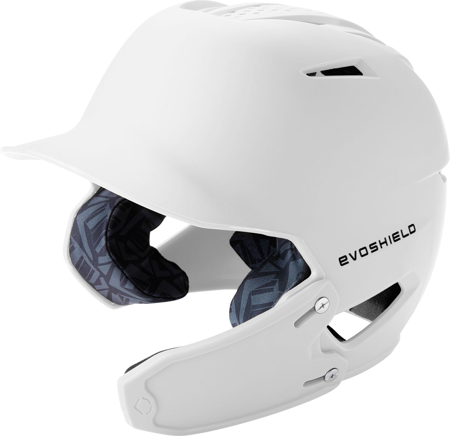 CRYSTAL CATALYST II ホワイトバット EvoShield XVT 2.0 Matte Baseball Batting Helmet w/ Jawguard