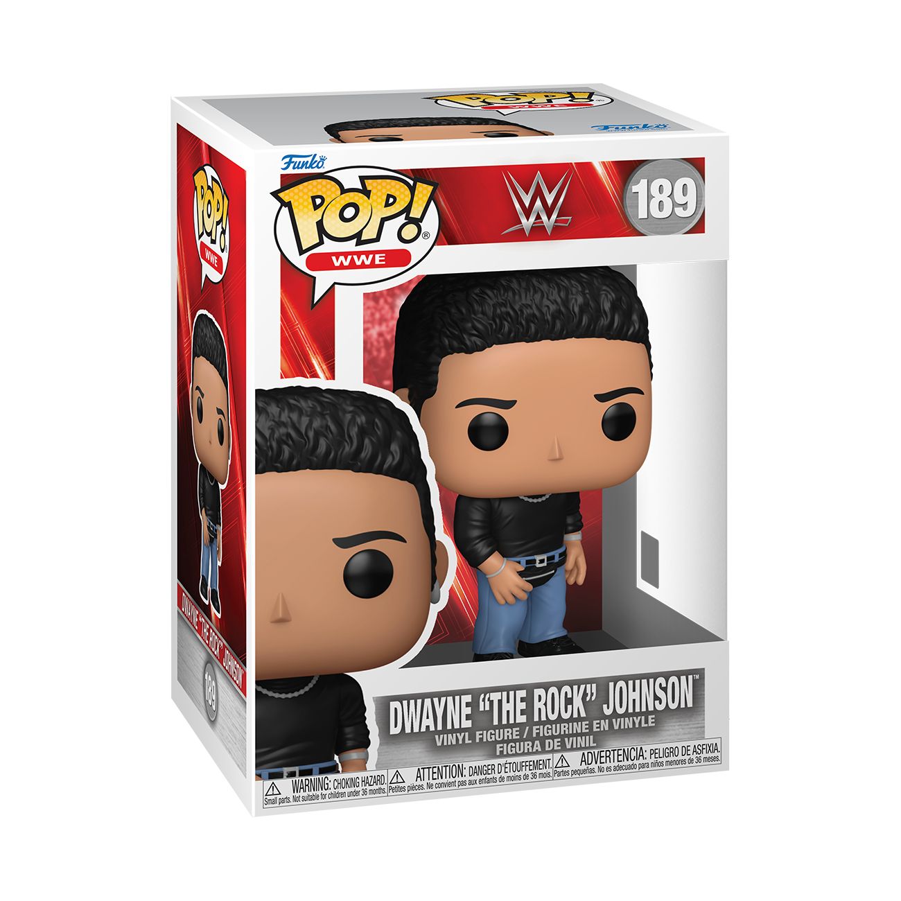 Funko WWE The Rock with Fanny Pack Pop Figure