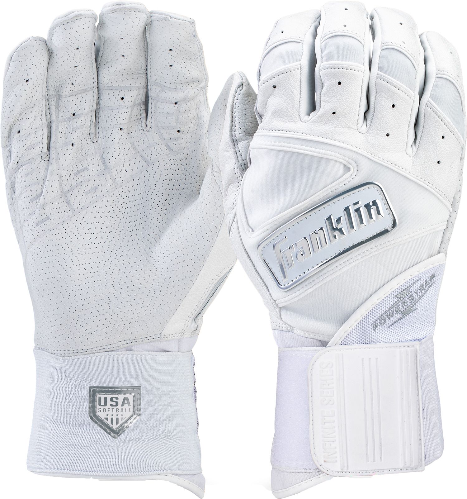 Franklin Women's Powerstrap Infinite Softball Batting Gloves