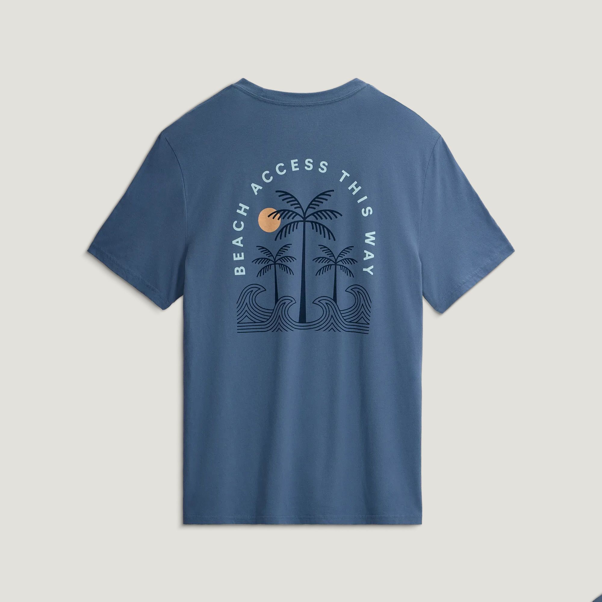 Free Fly Men's Beach Access Graphic T-Shirt | Dick's Sporting Goods