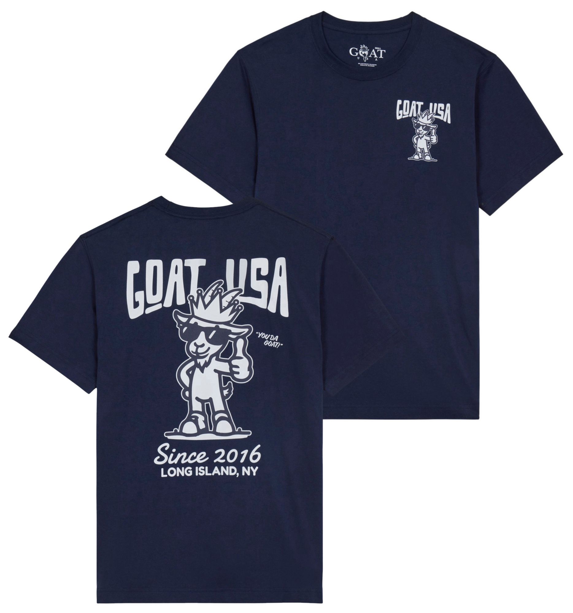 GOAT USA Adult Thumbs-Up Short Sleeve T-Shirt | Dick's Sporting Goods