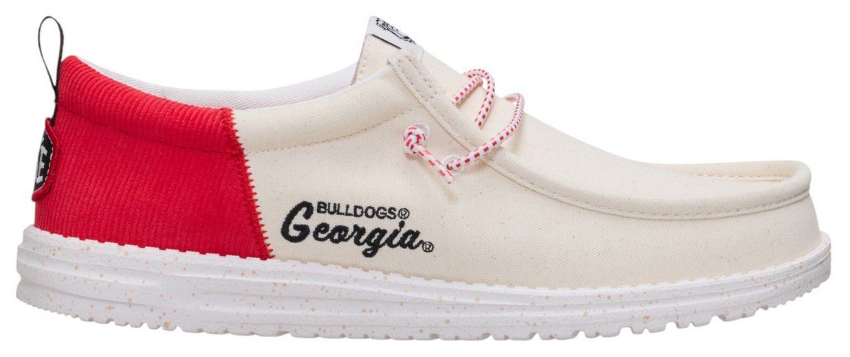 Hey Dude Men's Wally Funk Georgia Bulldogs Shoe | Dick's Sporting
