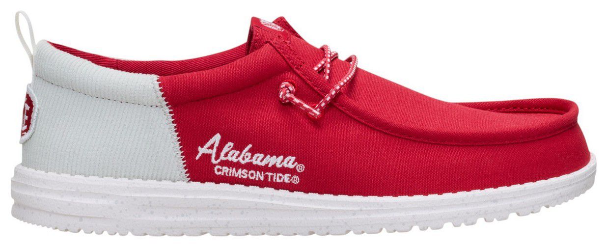 Hey Dude Men's Wally Funk Alabama Crimson Tide Shoe | Dick's