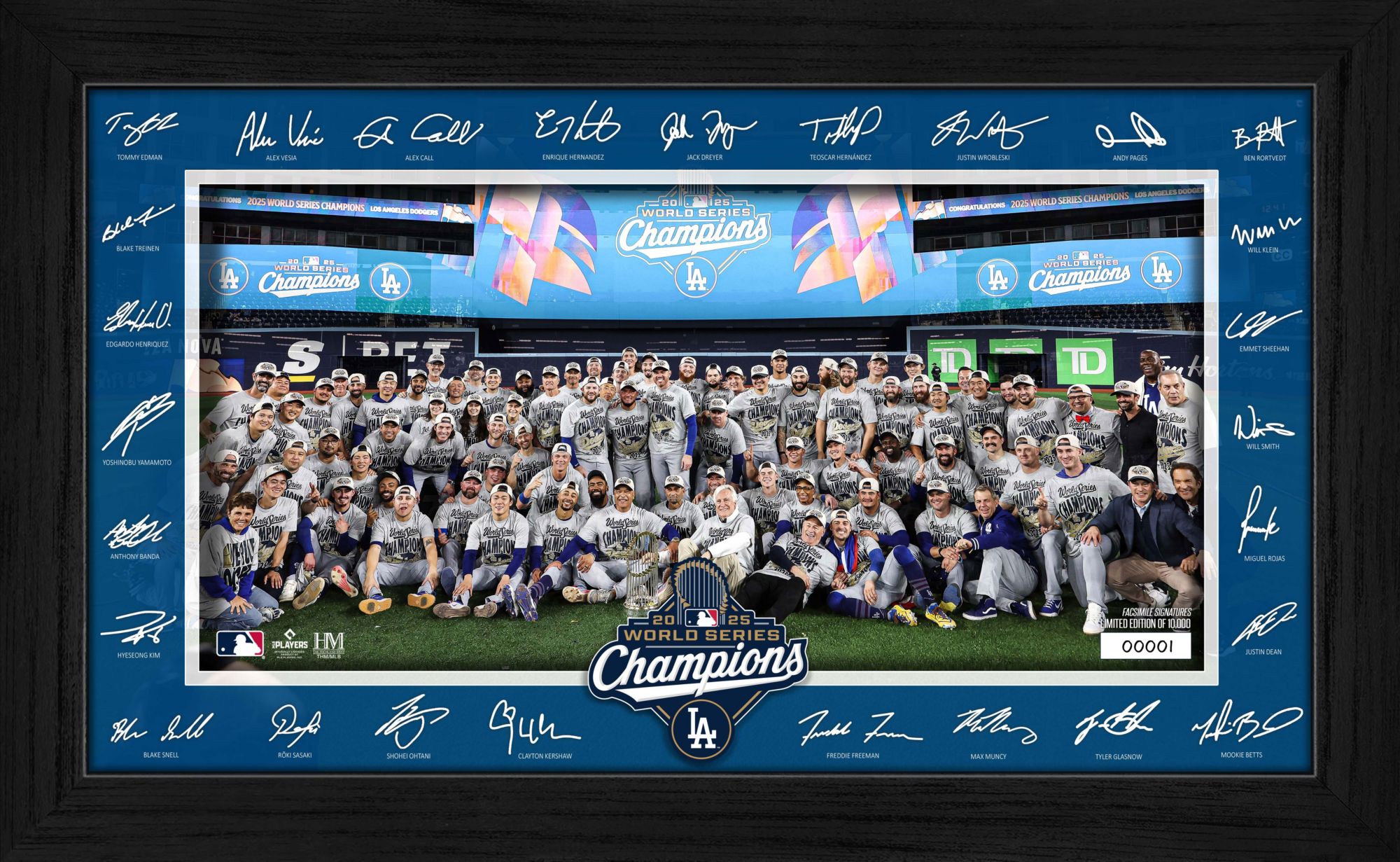 Highland Mint Los Angeles Dodgers 2025 World Series Champions