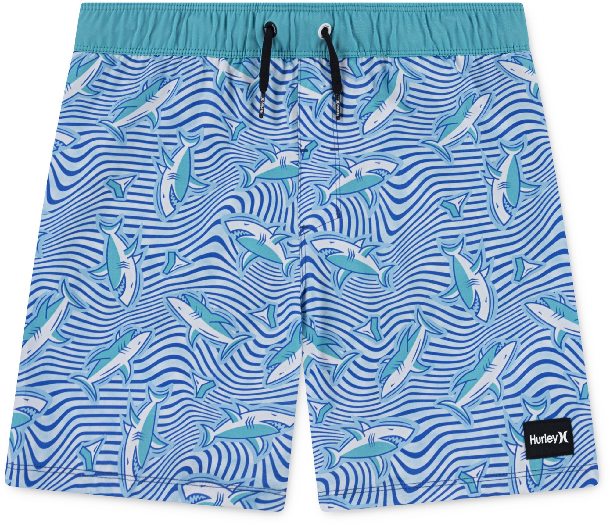 Hurley Boys' Dizzy Shark Pull On Swim Shorts | Dick's Sporting Goods