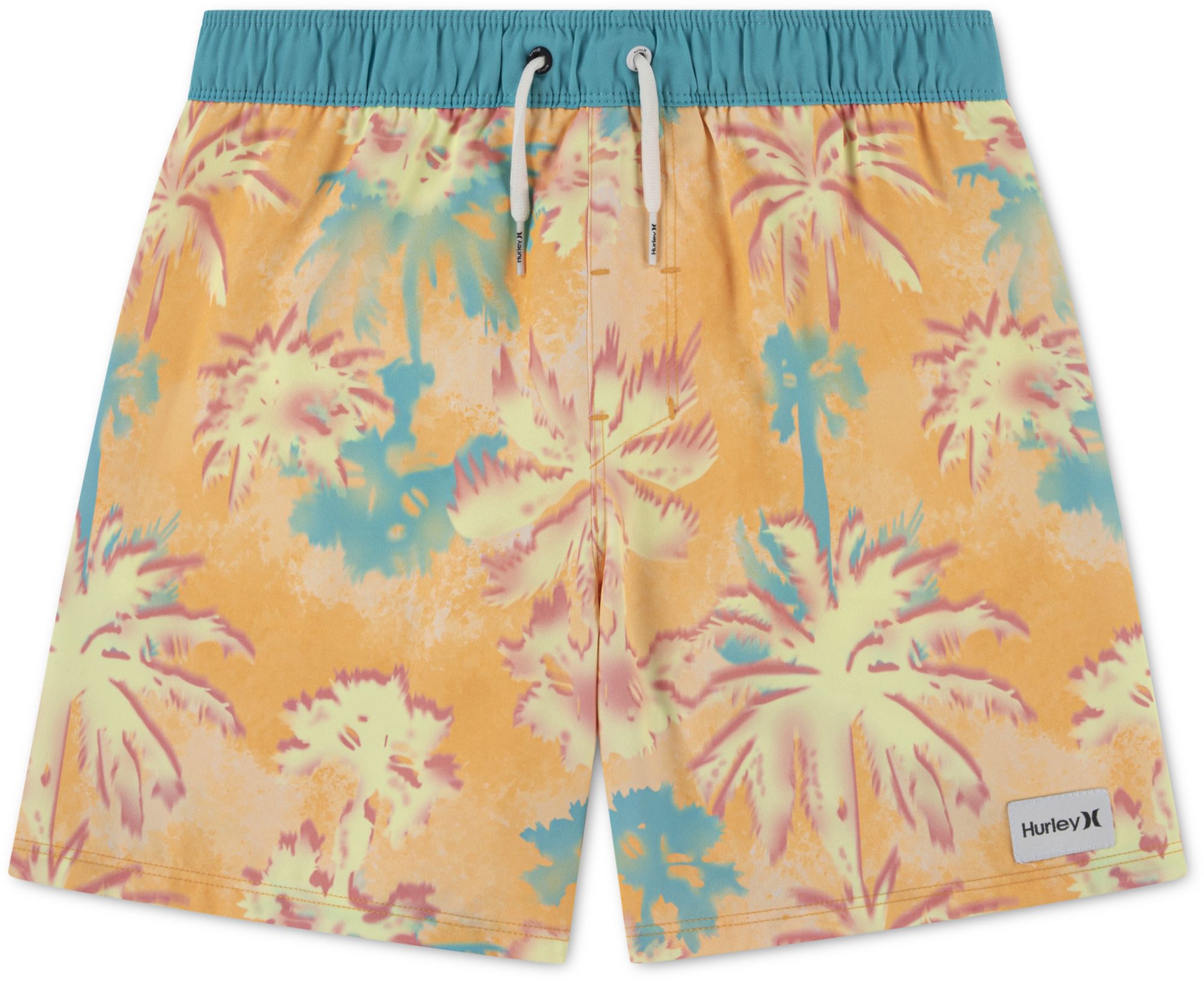 Hurley Boys' Pop Color Palm Pull On Swim Shorts | Dick's Sporting