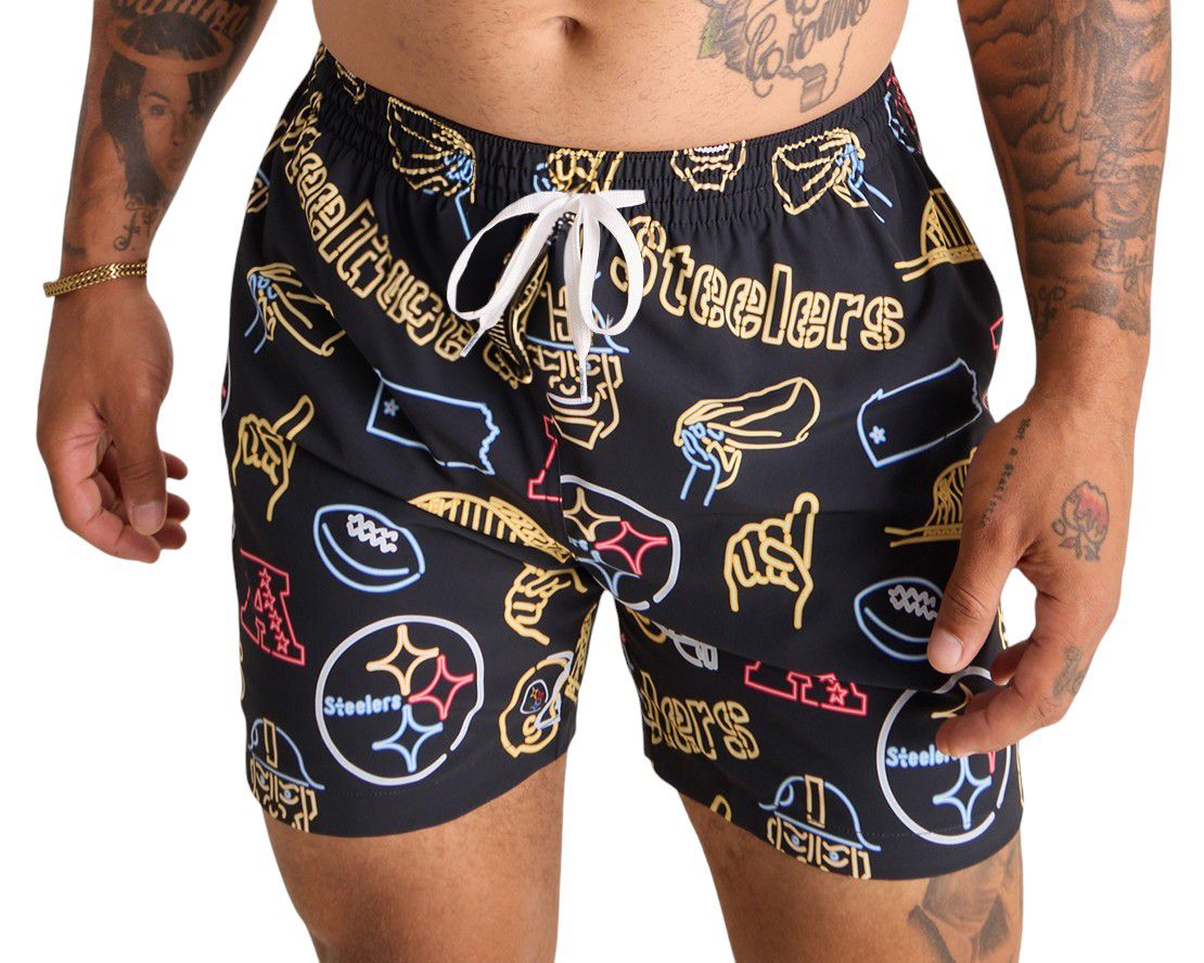 スピッツ様 Chubbies Adult Pittsburgh Steelers Neon Black 5.5