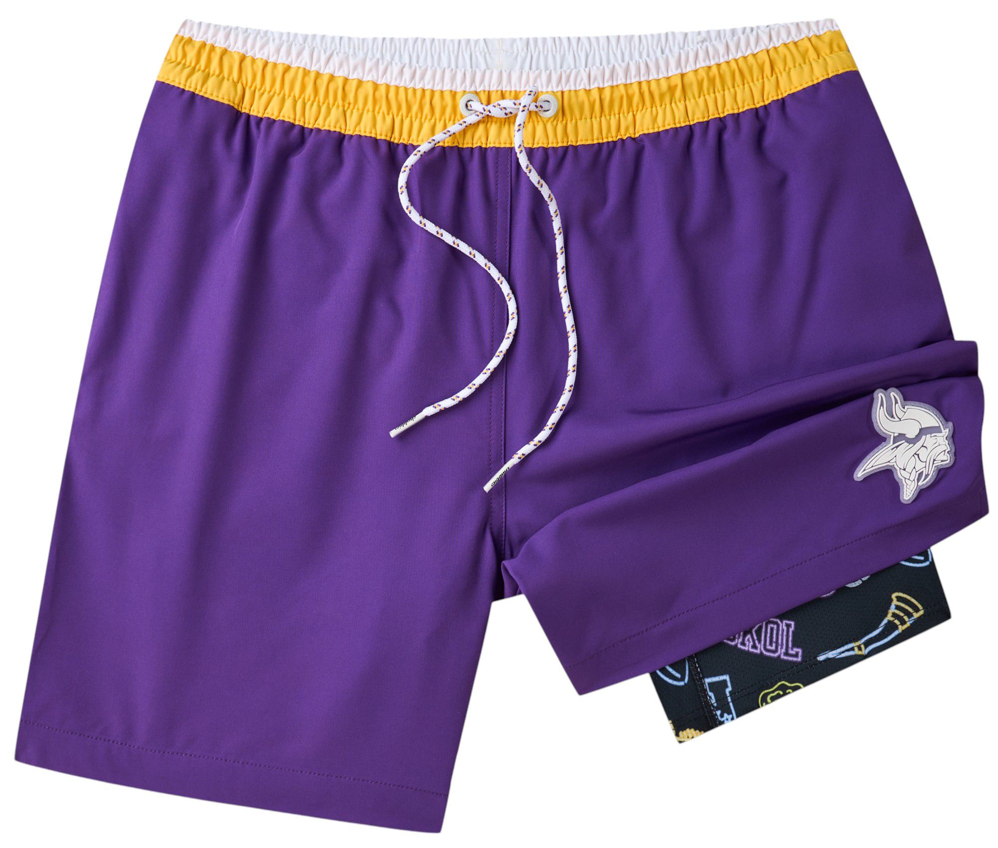 Chubbies Adult Minnesota Vikings Classic Bright Purple 5.5