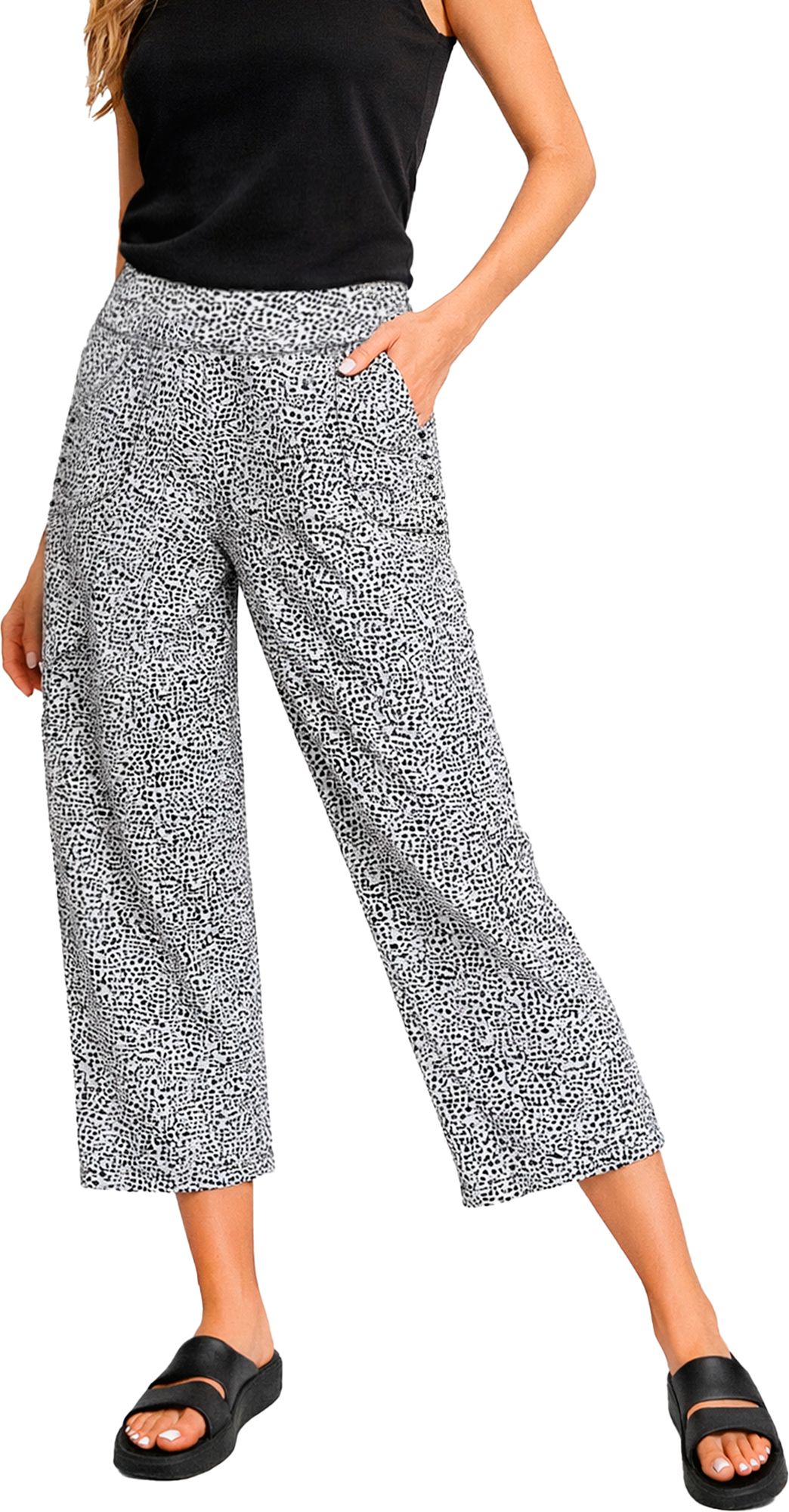 Jamie Sadock Women's Ocelot Mid Capri Golf Pant | Golf Galaxy