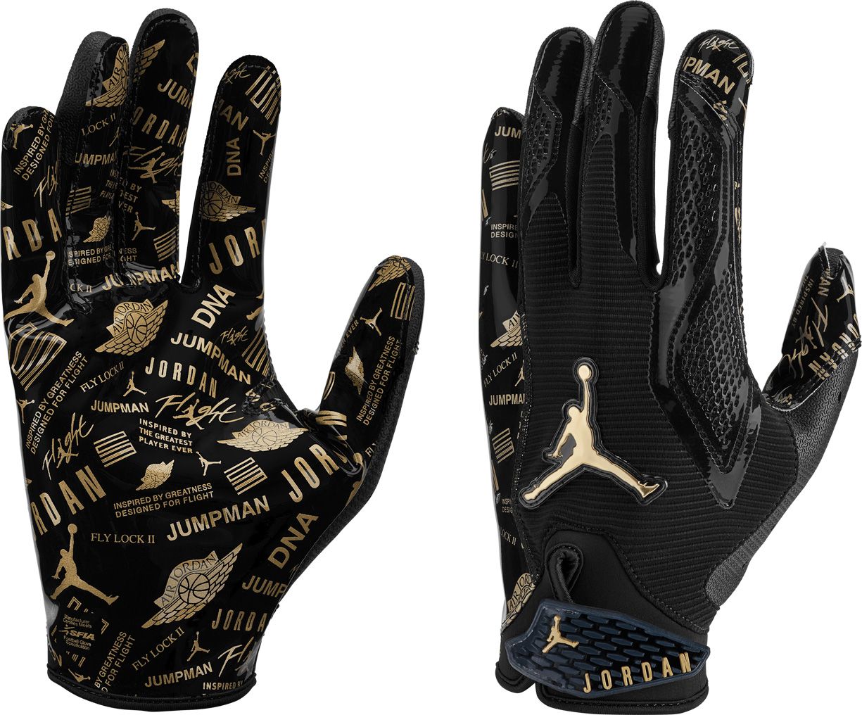 L セール‼️JORDAN FLY GLOVES BLUE LOCK PADDED