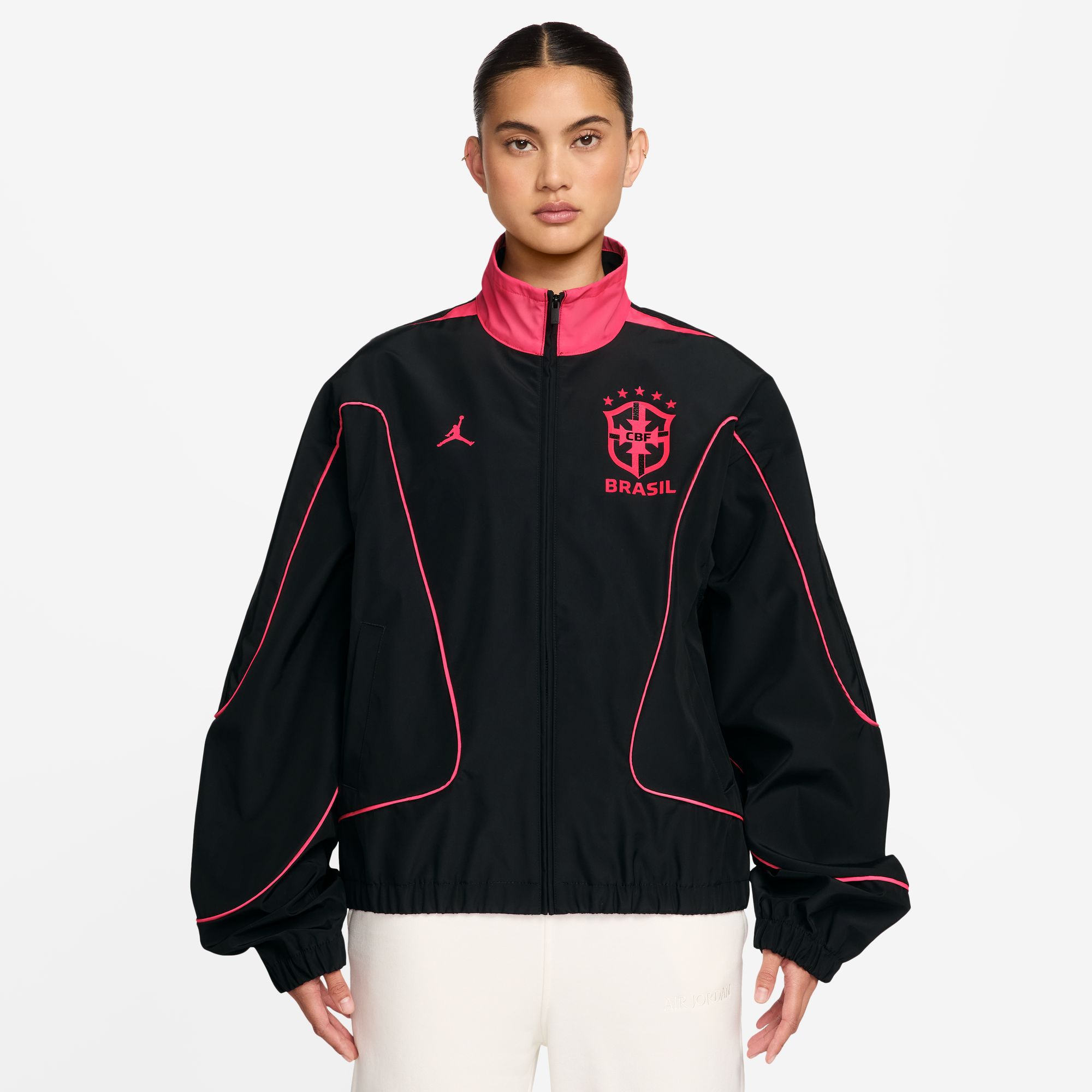 Jordan Women's Brazil 2026 Away Prematch Anthem Jacket | Dick's