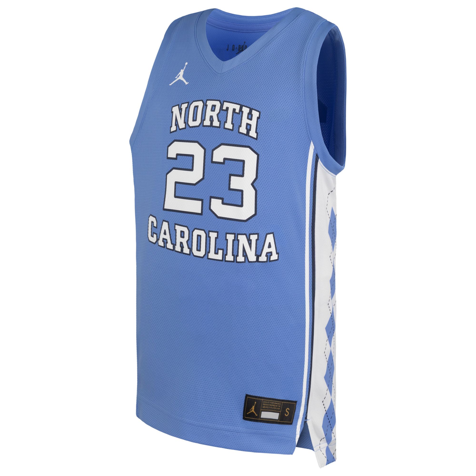 Jordan Youth North Carolina Tar Heels Michael Jordan #23 Light