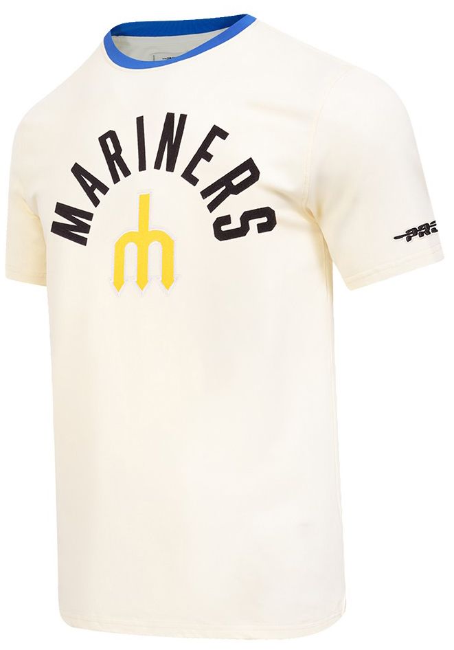 Pro Standard Men's Seattle Mariners Cream Modern Originals T-Shirt
