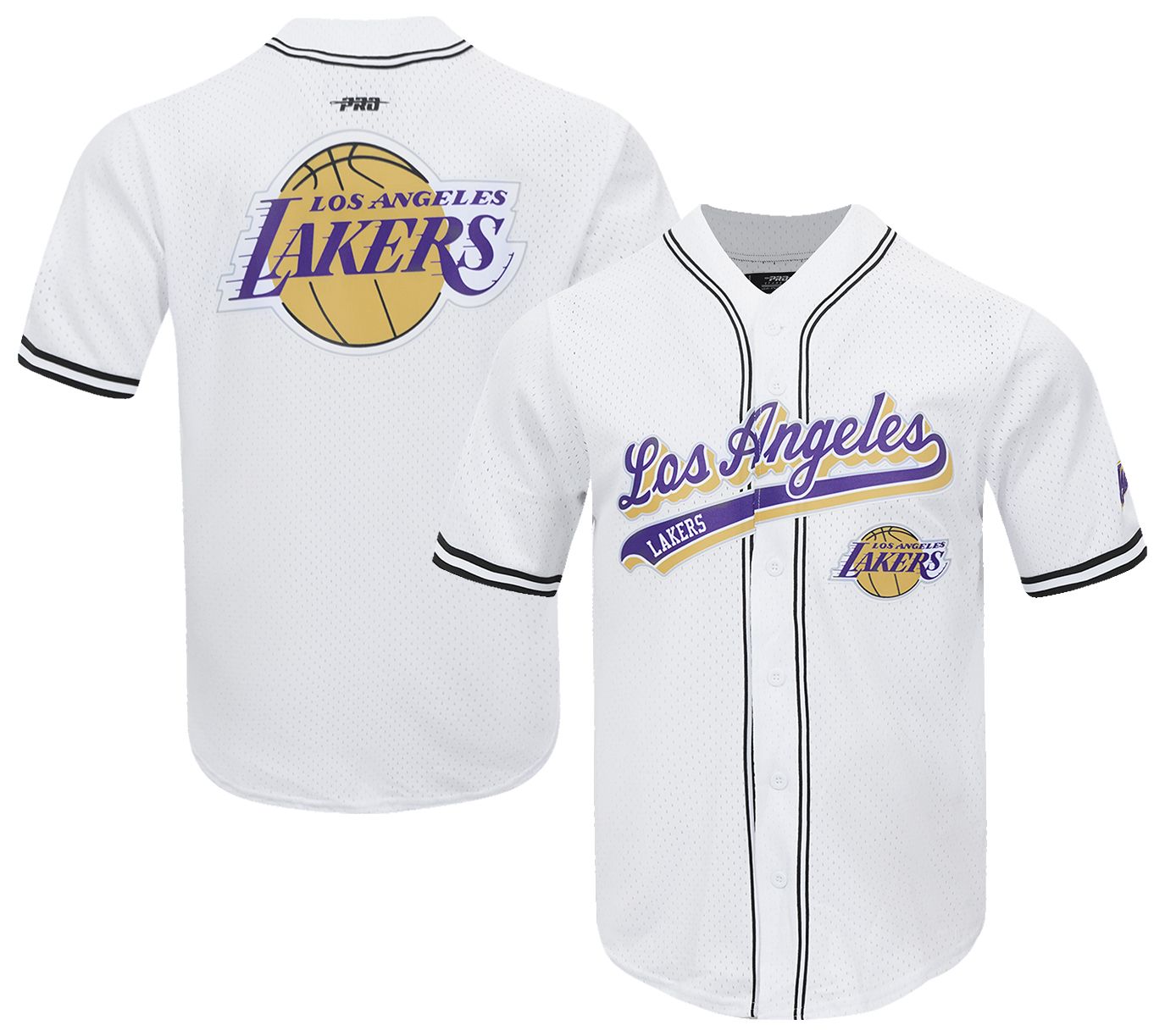 lakers dress shirt Los Angeles Hawaiian Button Up FOCO Bring championship vibes to your everyday fit in the New Era Lakers Jersey Pro Standard NBA Los Angeles