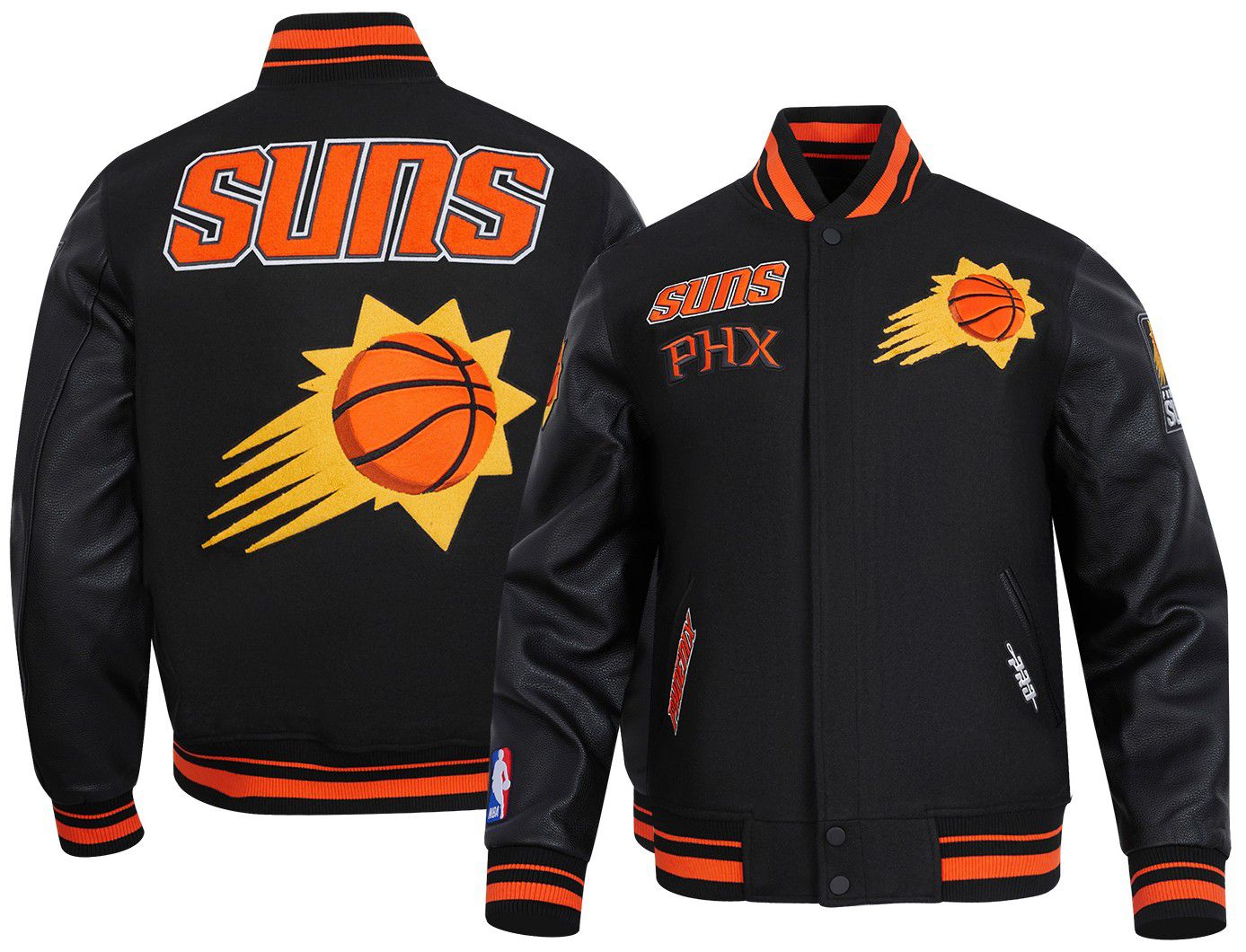 Pro Standard Men's Phoenix Suns Black Retro Classic Rib Wool