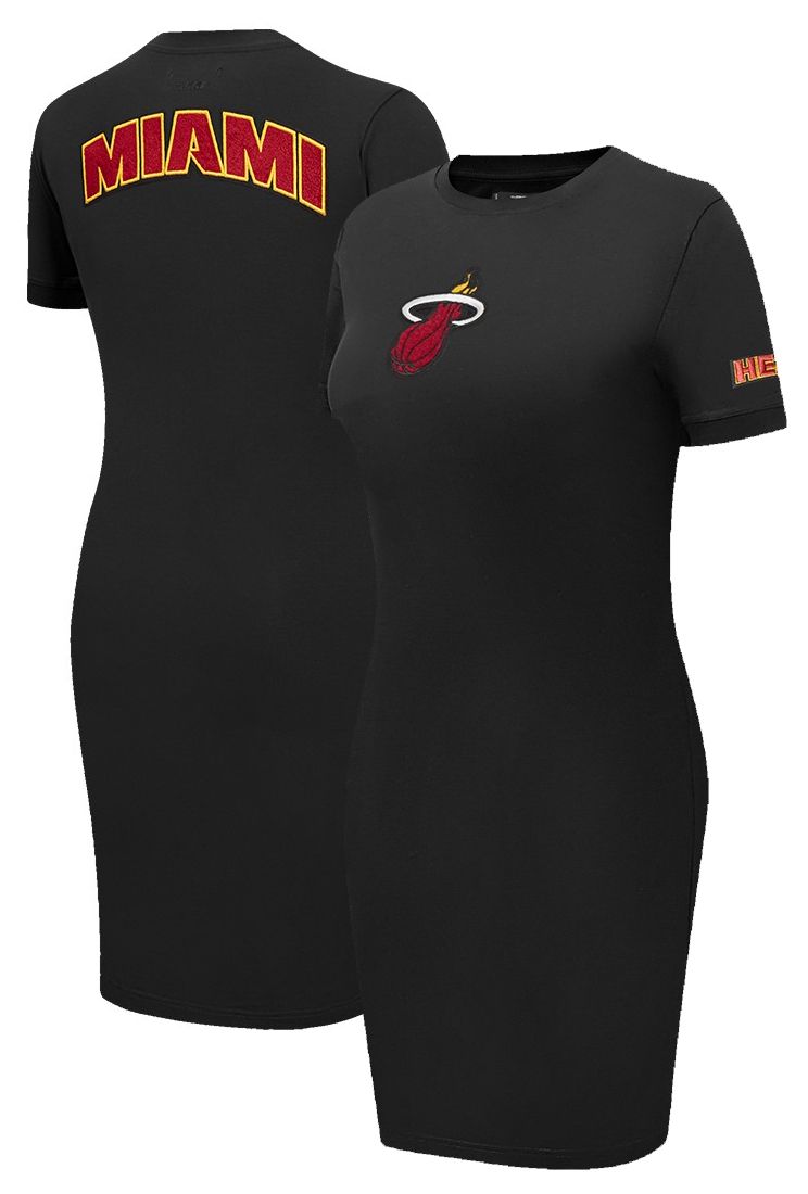 Pro Standard Women's Miami Heat Black Classic Bodycon Dress