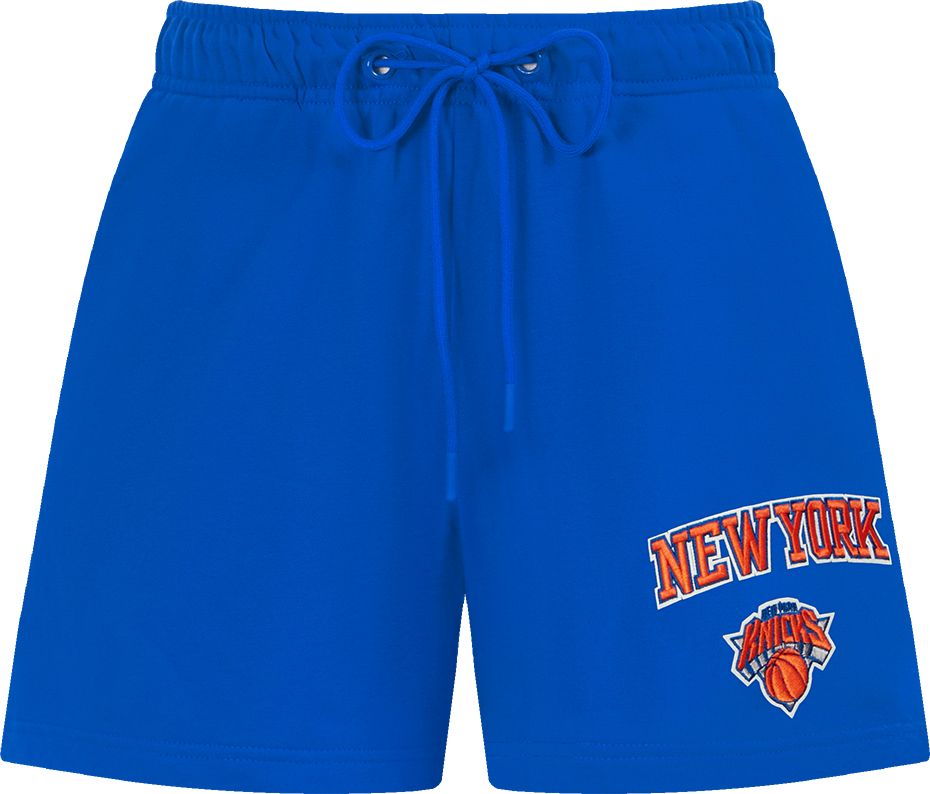 Pro Standard Women's New York Knicks Blue Classic Fleece Shorts