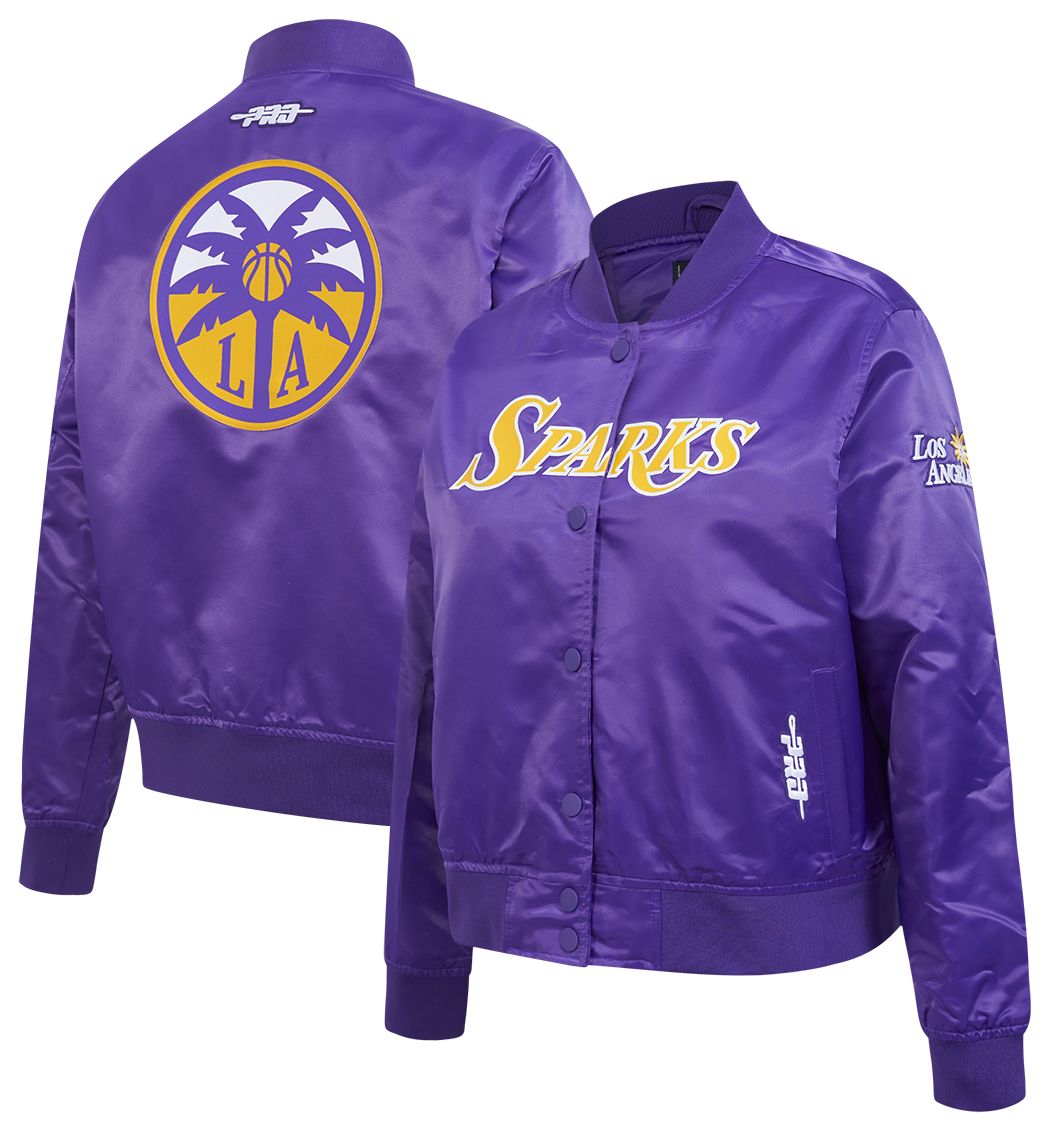 Pro Standard Women's Los Angeles Sparks Purple Chenille Satin