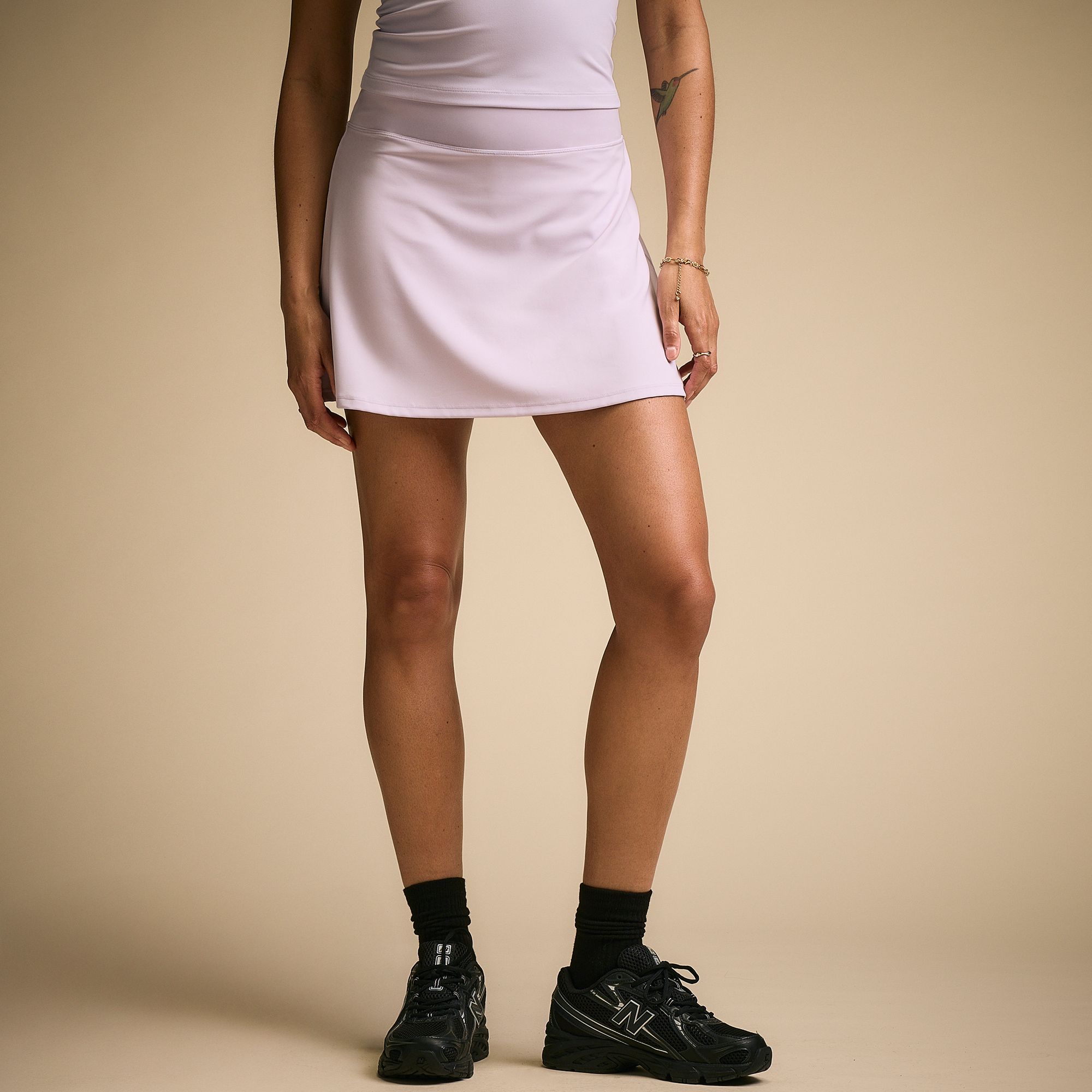 レディースウェア 1PIU1UGUALE3 GOLF BACK HEM PLEATS SKIRT