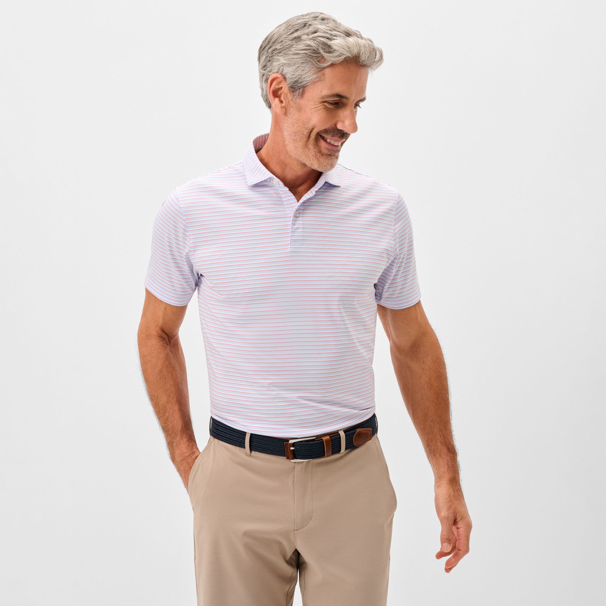 Johnnie-O Men's Rez Performance Jersey Golf Polo | Golf Galaxy