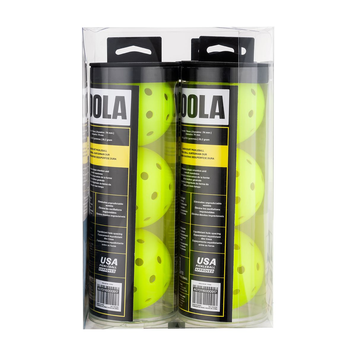 Joola HC-40 Pickleball Balls- 12 pack | Dick's Sporting Goods
