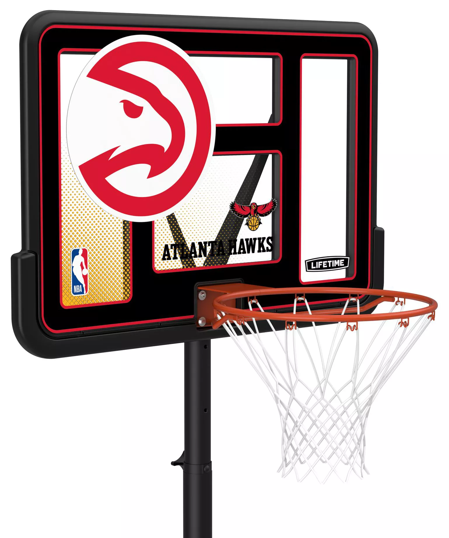 Lifetime 44" NBA Shatterproof Fusion Portable Basketball Hoop