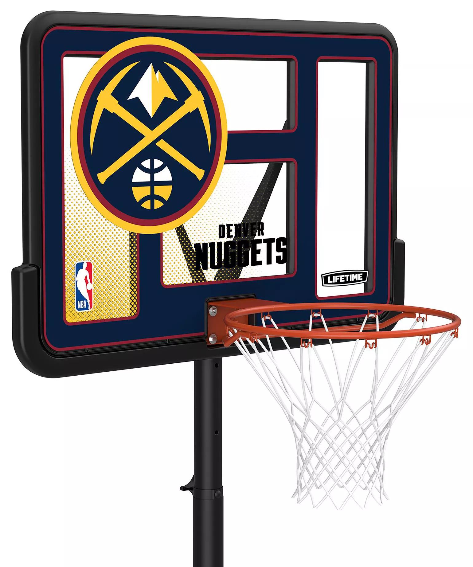 Lifetime 44" NBA Shatterproof Fusion Portable Basketball Hoop