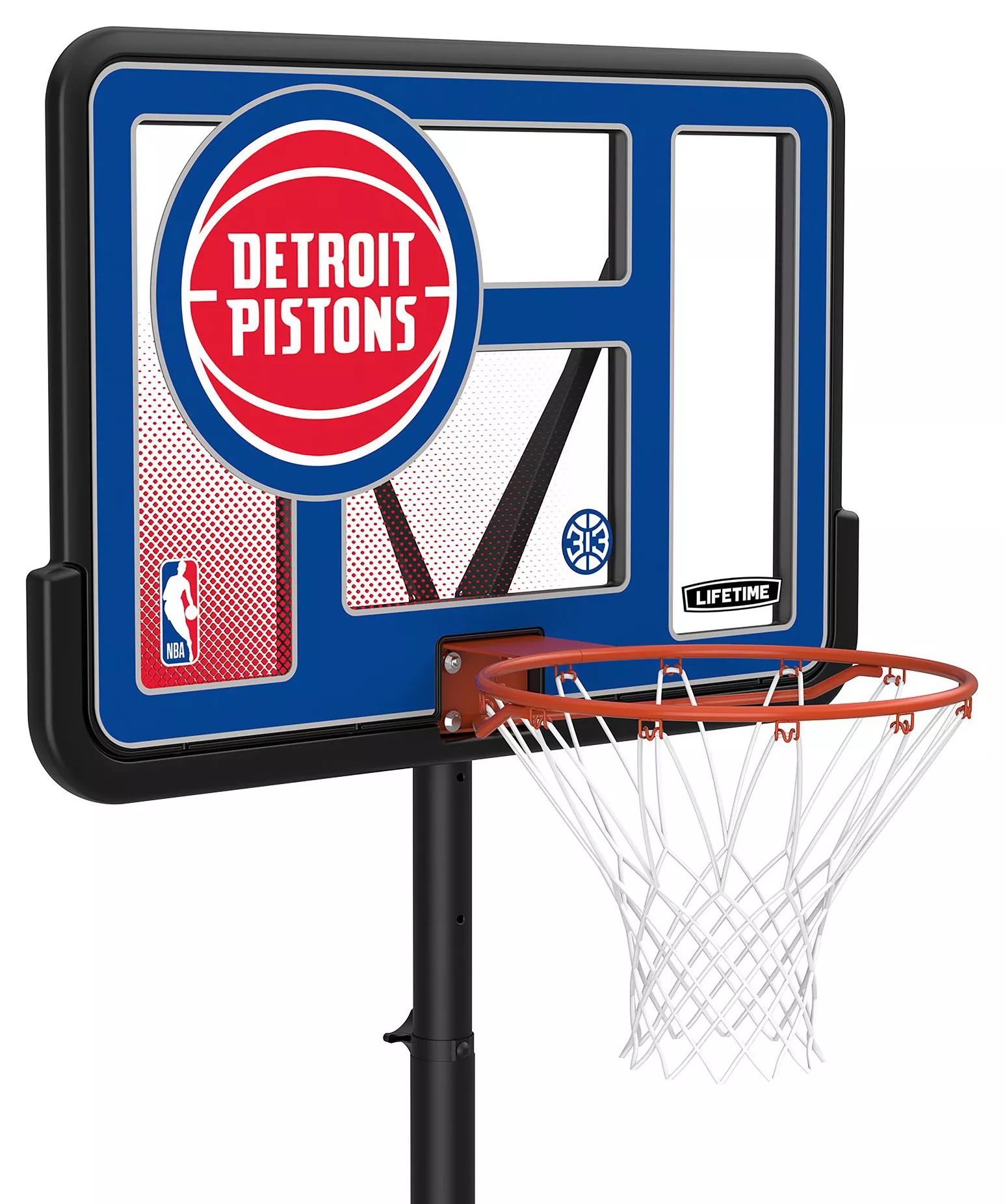 Lifetime 44" NBA Shatterproof Fusion Portable Basketball Hoop