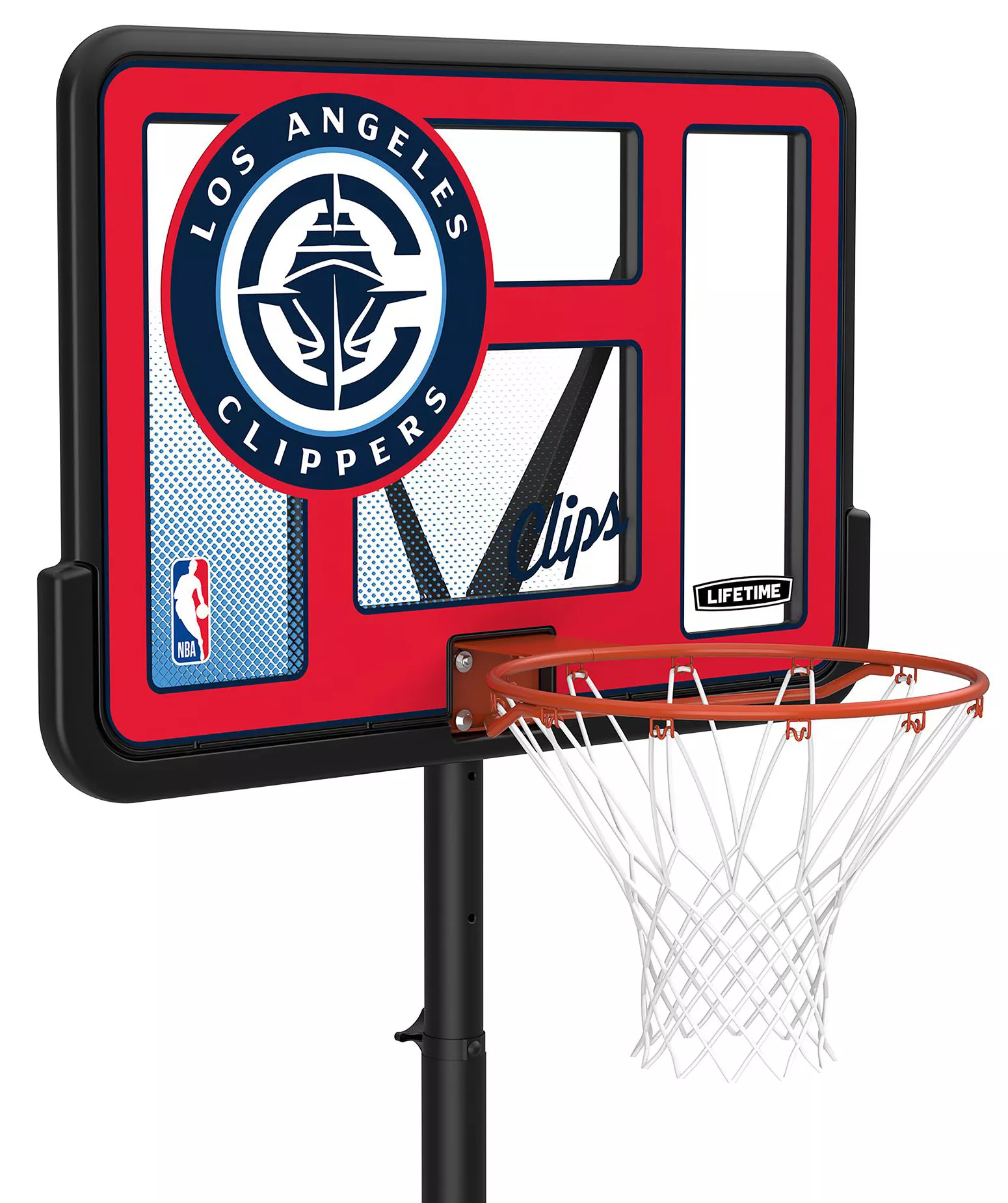 Lifetime 44" NBA Shatterproof Fusion Portable Basketball Hoop