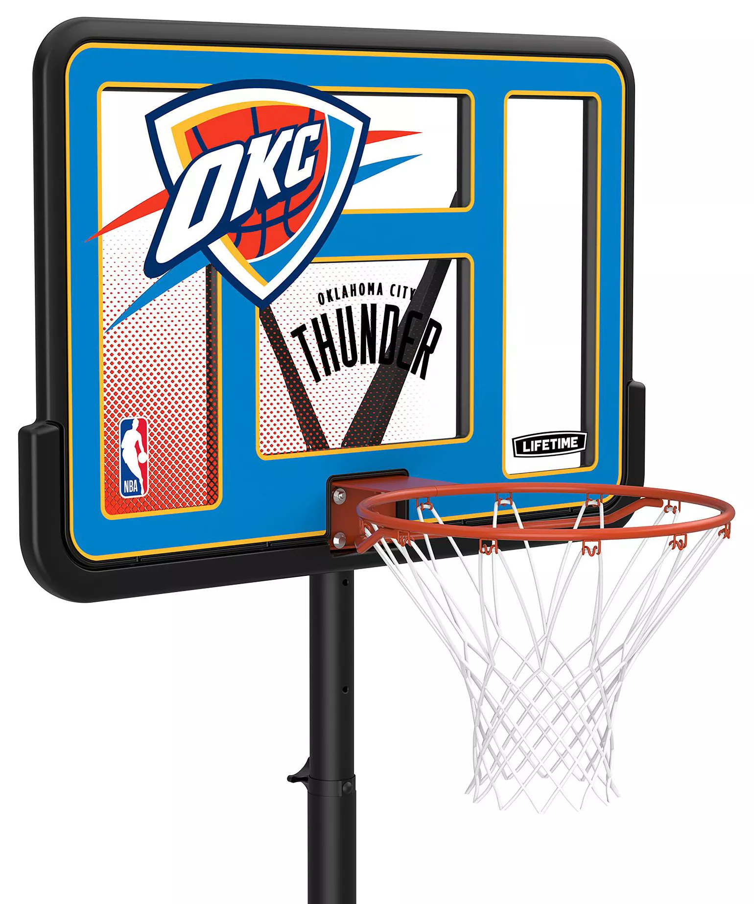 Lifetime 44" NBA Shatterproof Fusion Portable Basketball Hoop